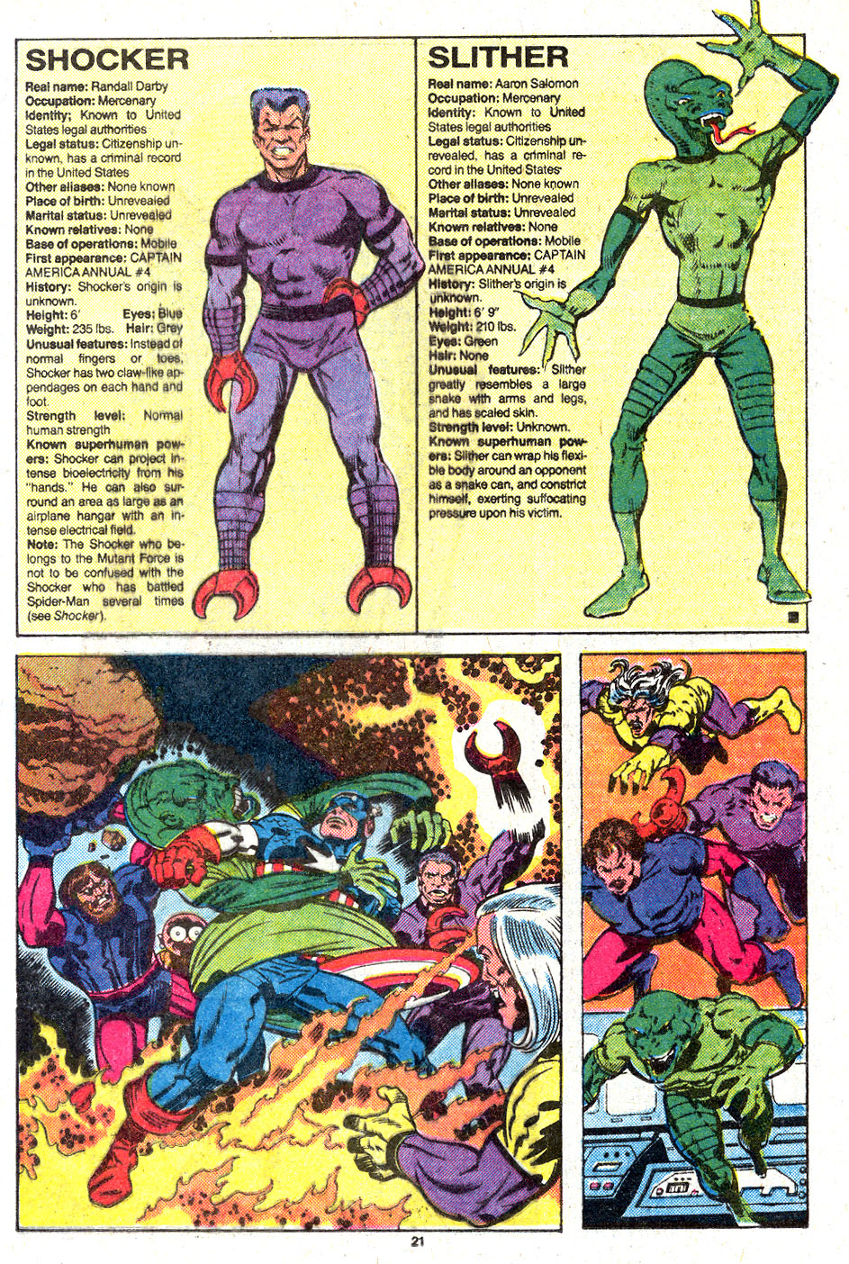 Read online The Official Handbook of the Marvel Universe Deluxe Edition comic -  Issue #9 - 23