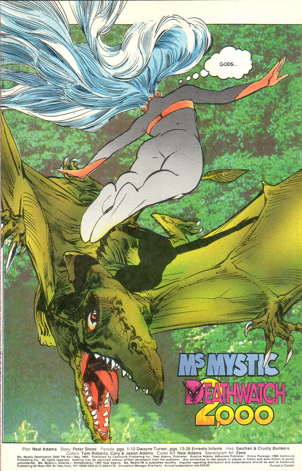Read online Ms. Mystic Deathwatch 2000 comic -  Issue #1 - 3