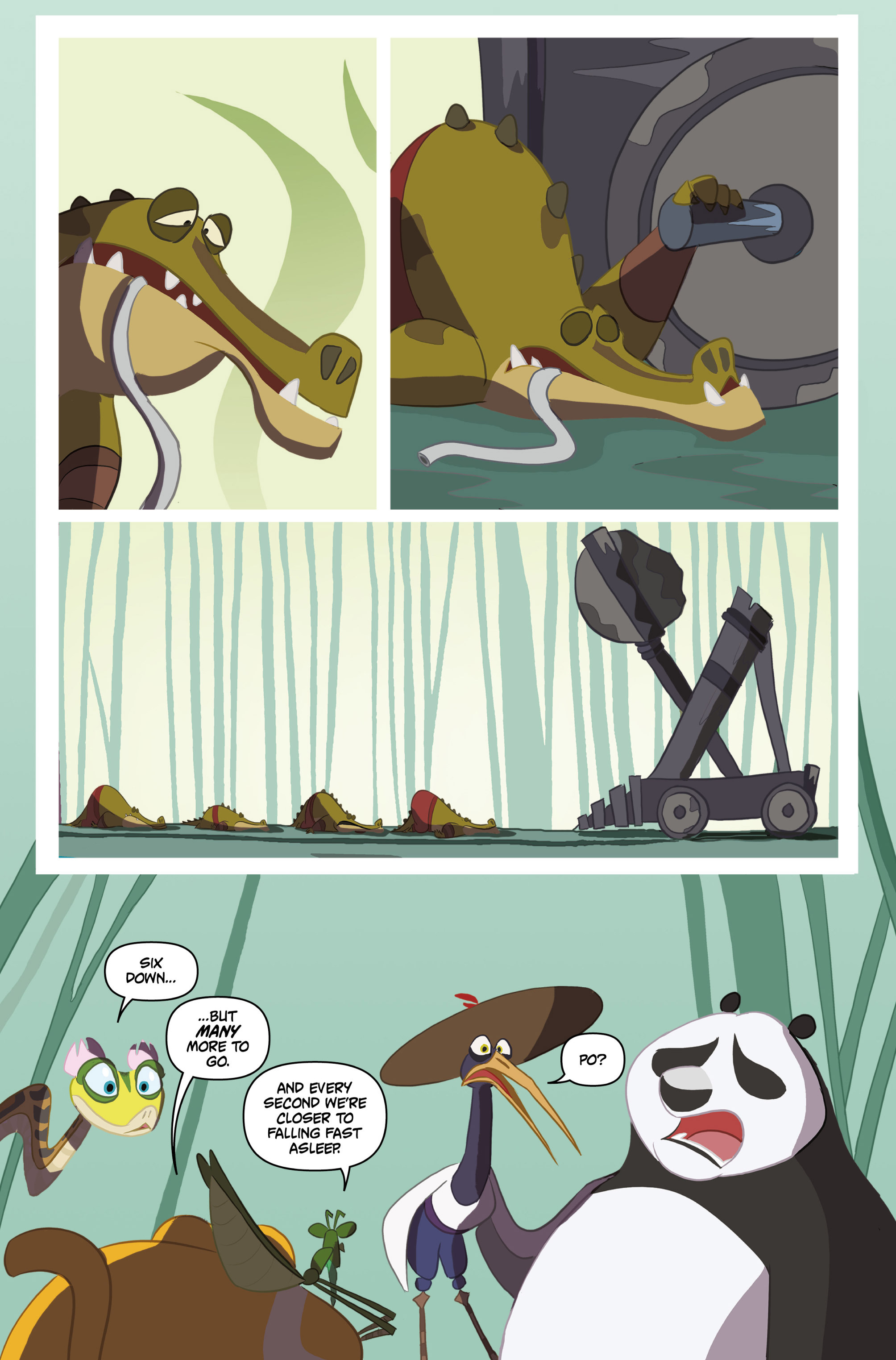 Read online DreamWorks Kung Fu Panda comic -  Issue #2 - 7