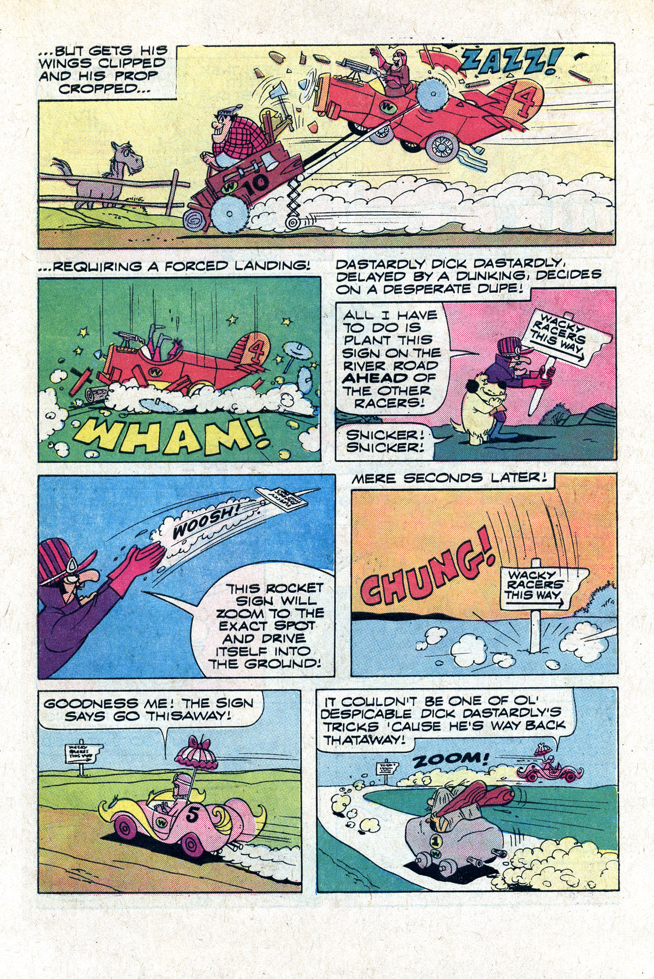 Read online Hanna-Barbera Wacky Races comic -  Issue #5 - 21