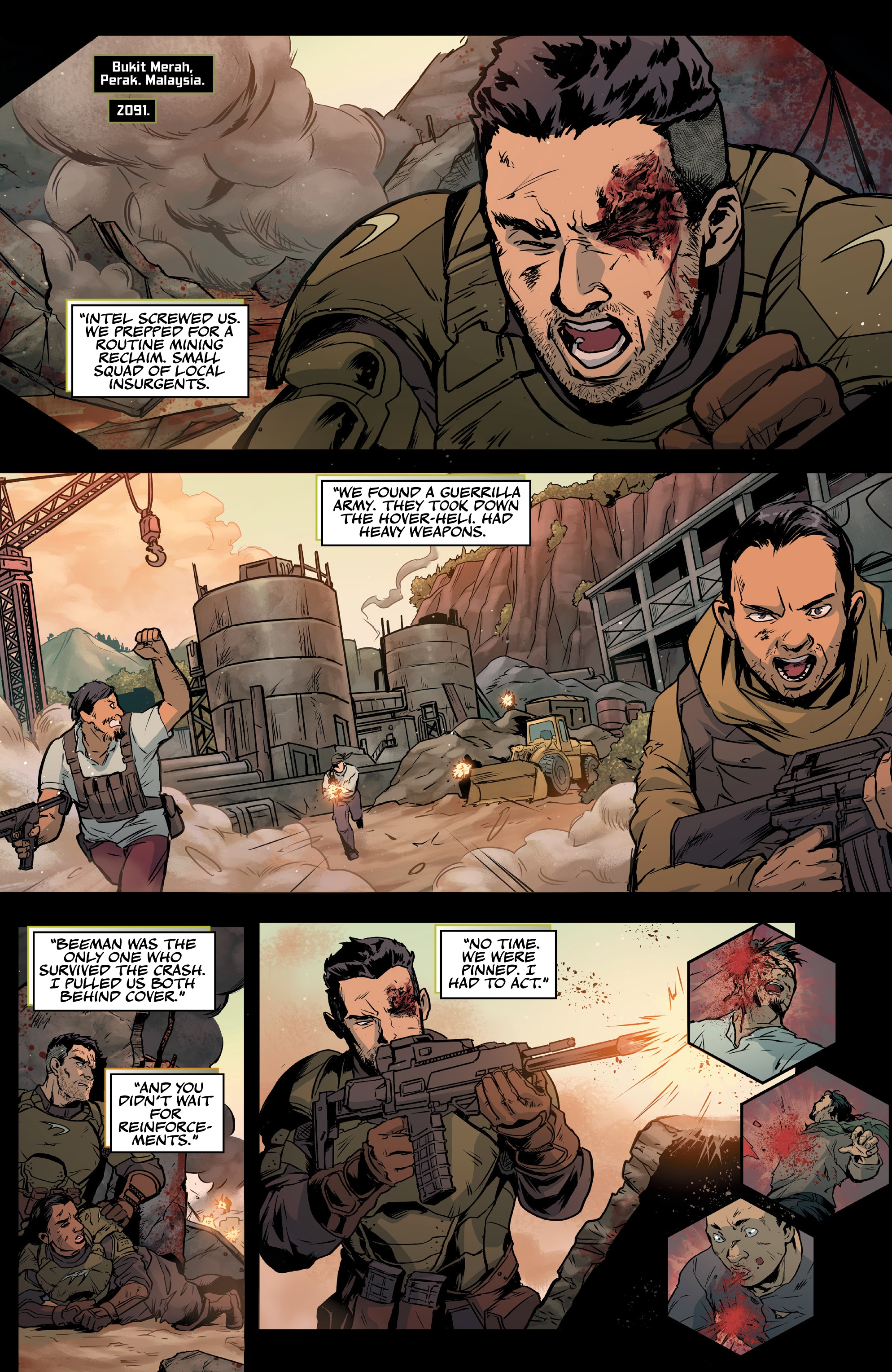 Read online Golgotha comic -  Issue # TPB - 7