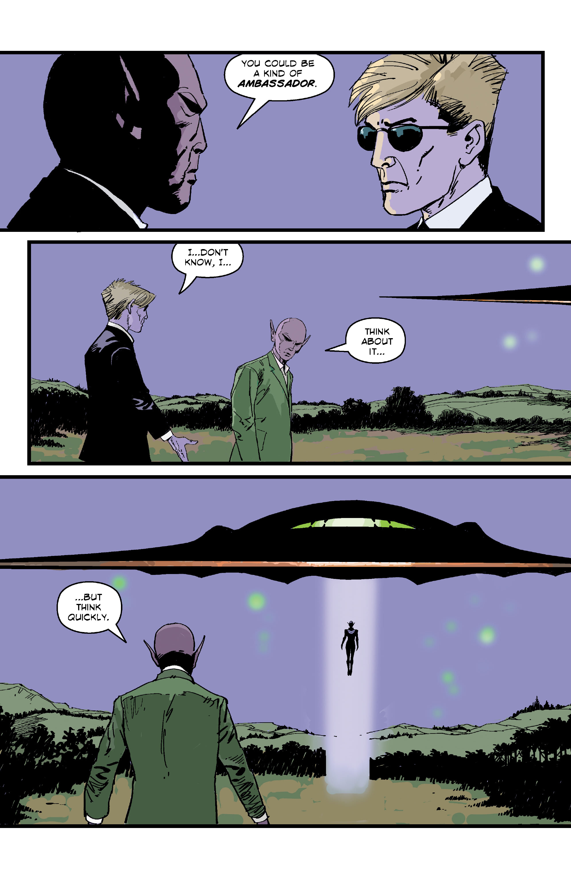 Read online Resident Alien: Your Ride's Here comic -  Issue #6 - 11