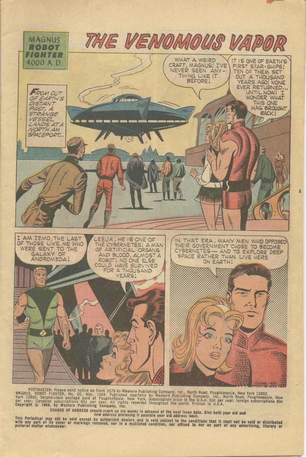 Read online Magnus, Robot Fighter 4000 AD comic -  Issue #26 - 2