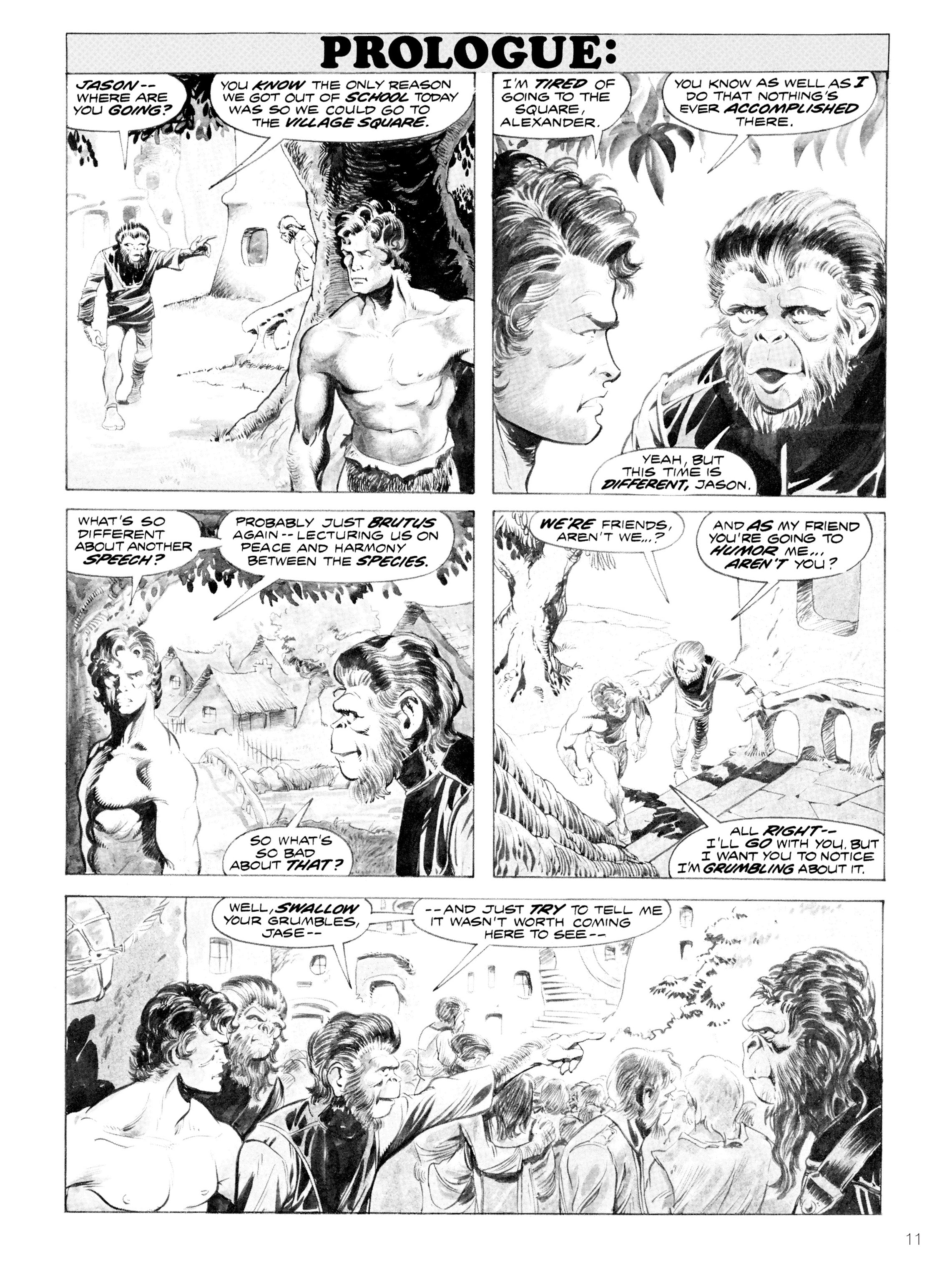 Read online Planet of the Apes: Archive comic -  Issue # TPB 1 (Part 1) - 7