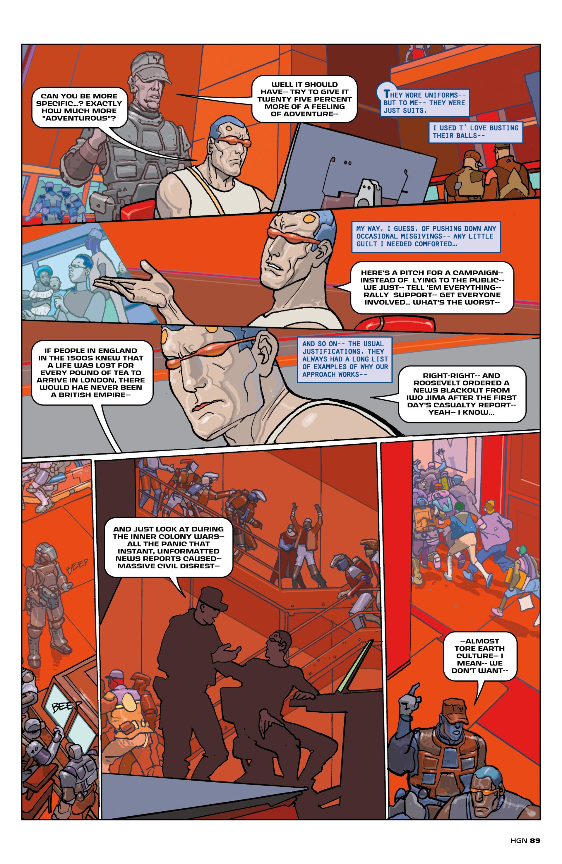 Read online Halo Graphic Novel (2021) comic -  Issue # TPB - 89
