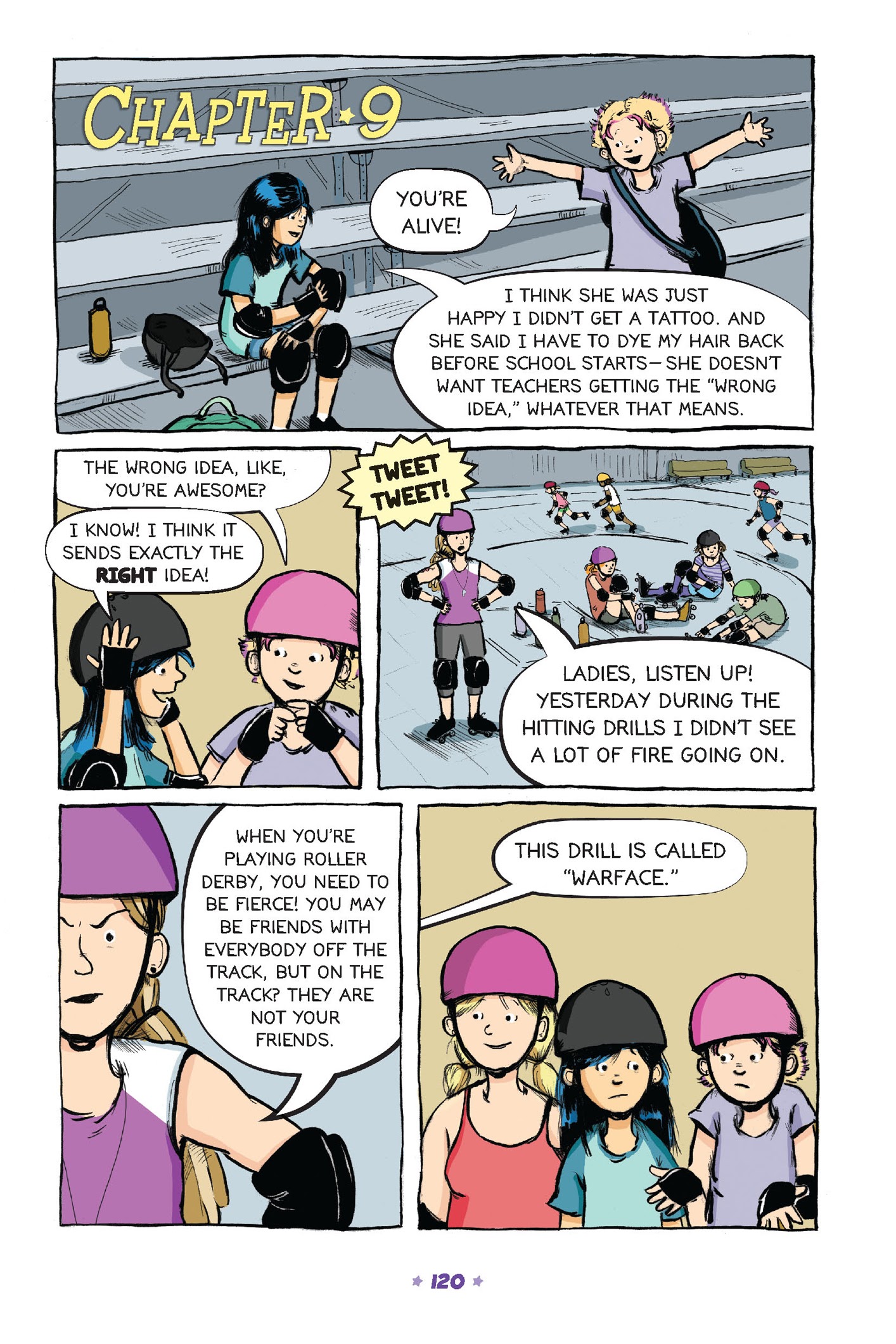 Read online Roller Girl comic -  Issue # TPB (Part 2) - 17