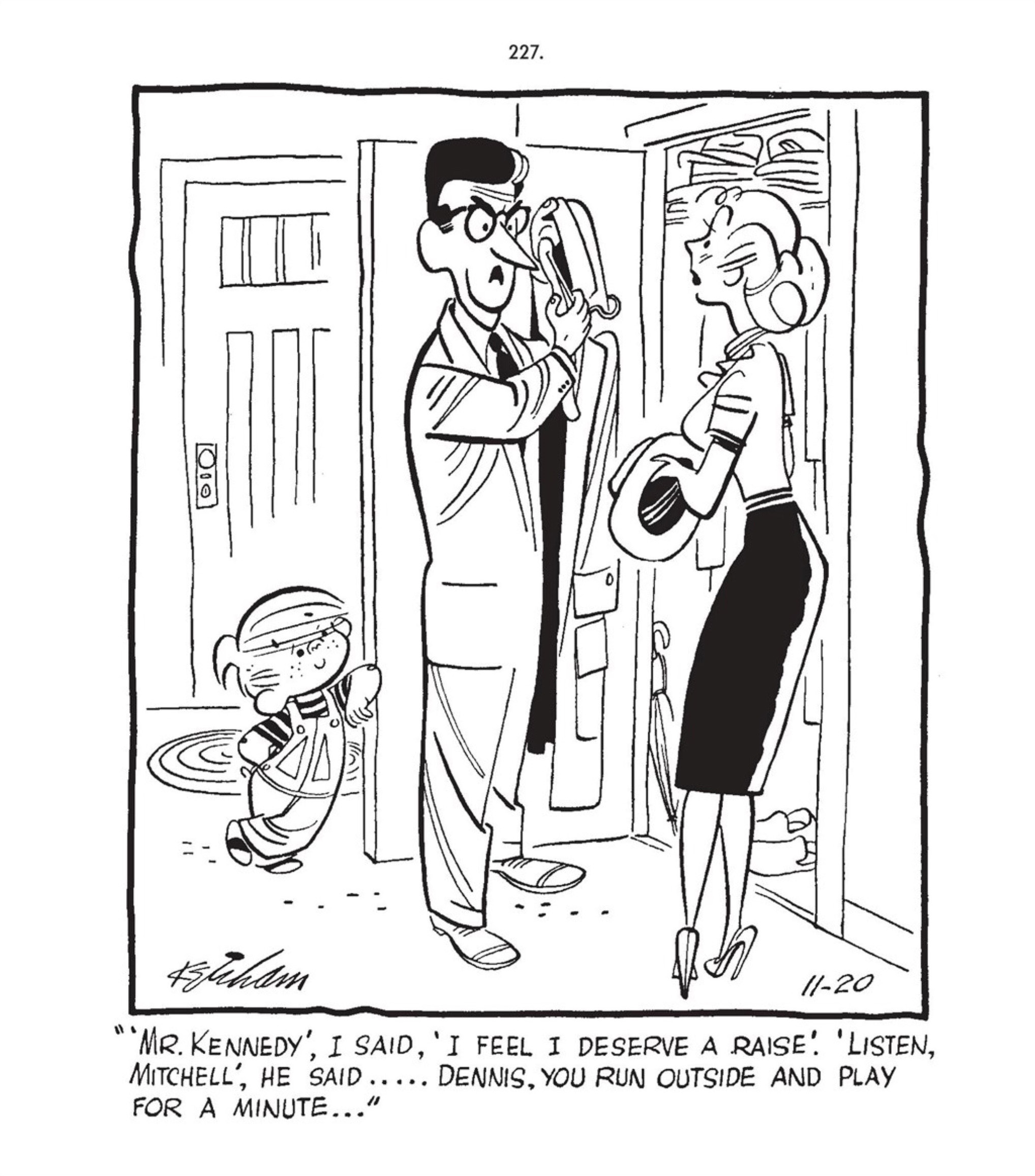 Read online Hank Ketcham's Complete Dennis the Menace comic -  Issue # TPB 1 (Part 3) - 53