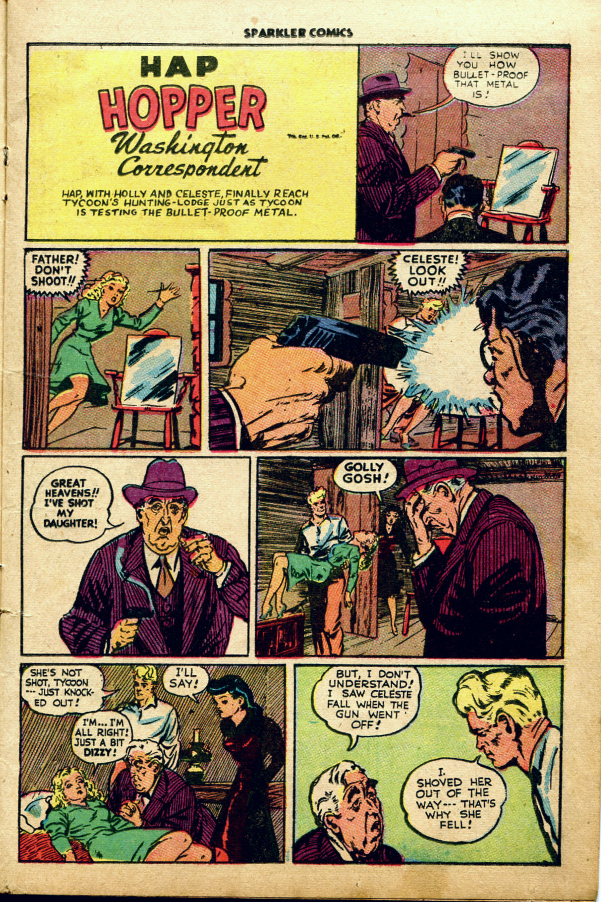 Read online Sparkler Comics comic -  Issue #50 - 15