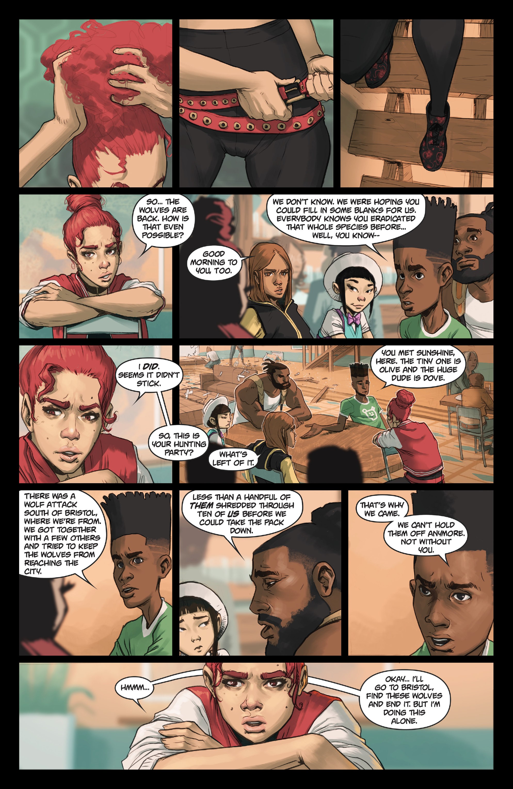 Read online Lucy Claire: Redemption comic -  Issue #2 - 3