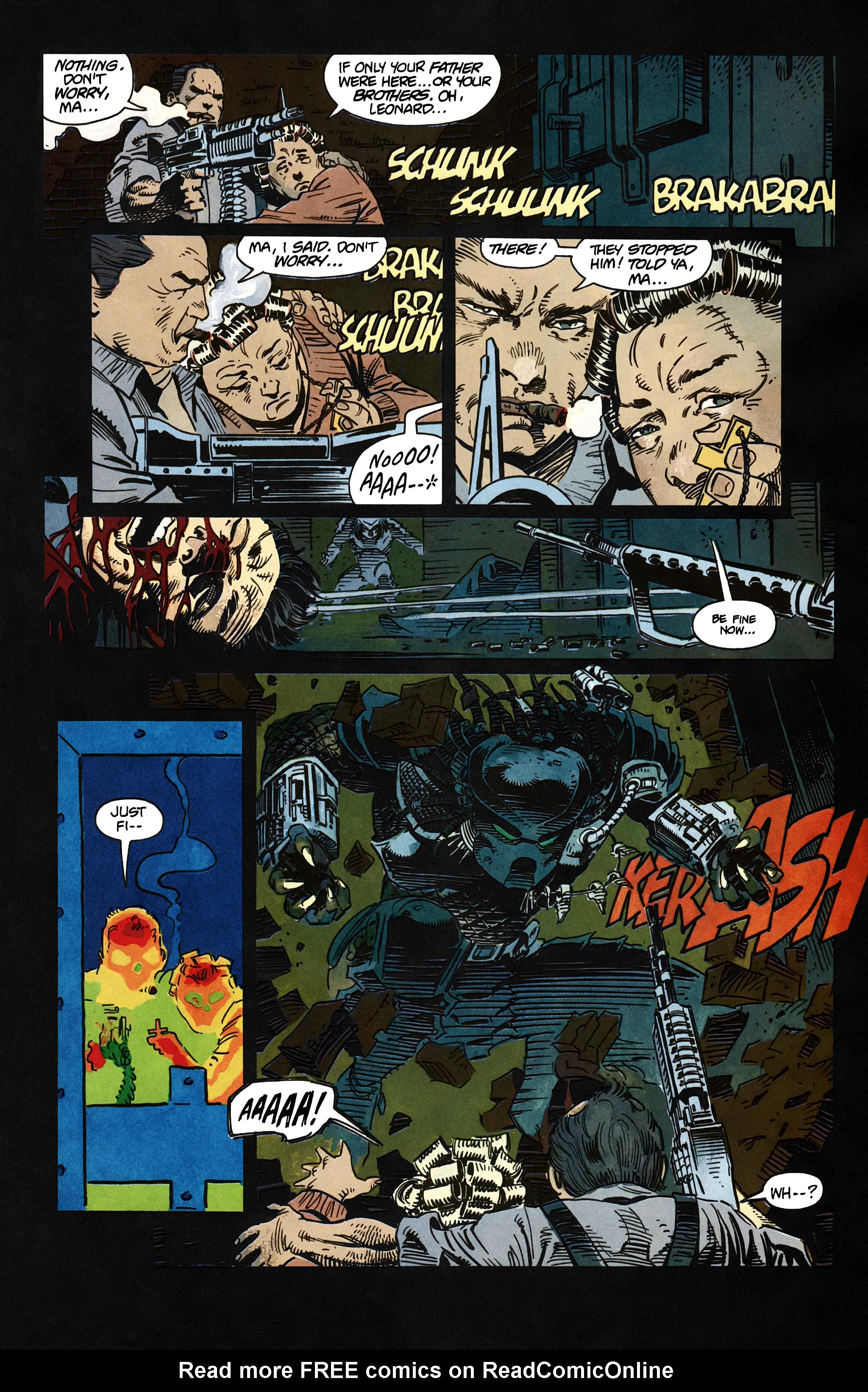 Read online Batman Versus Predator comic -  Issue # Full - 55