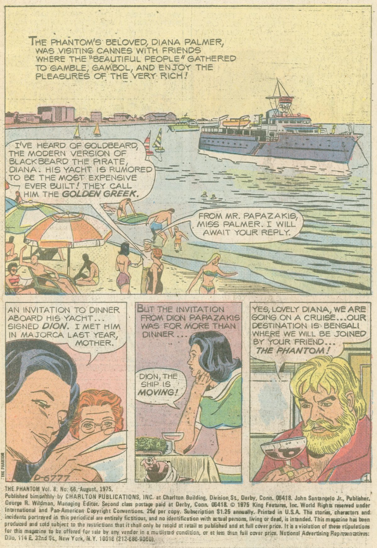 Read online The Phantom (1969) comic -  Issue #66 - 2