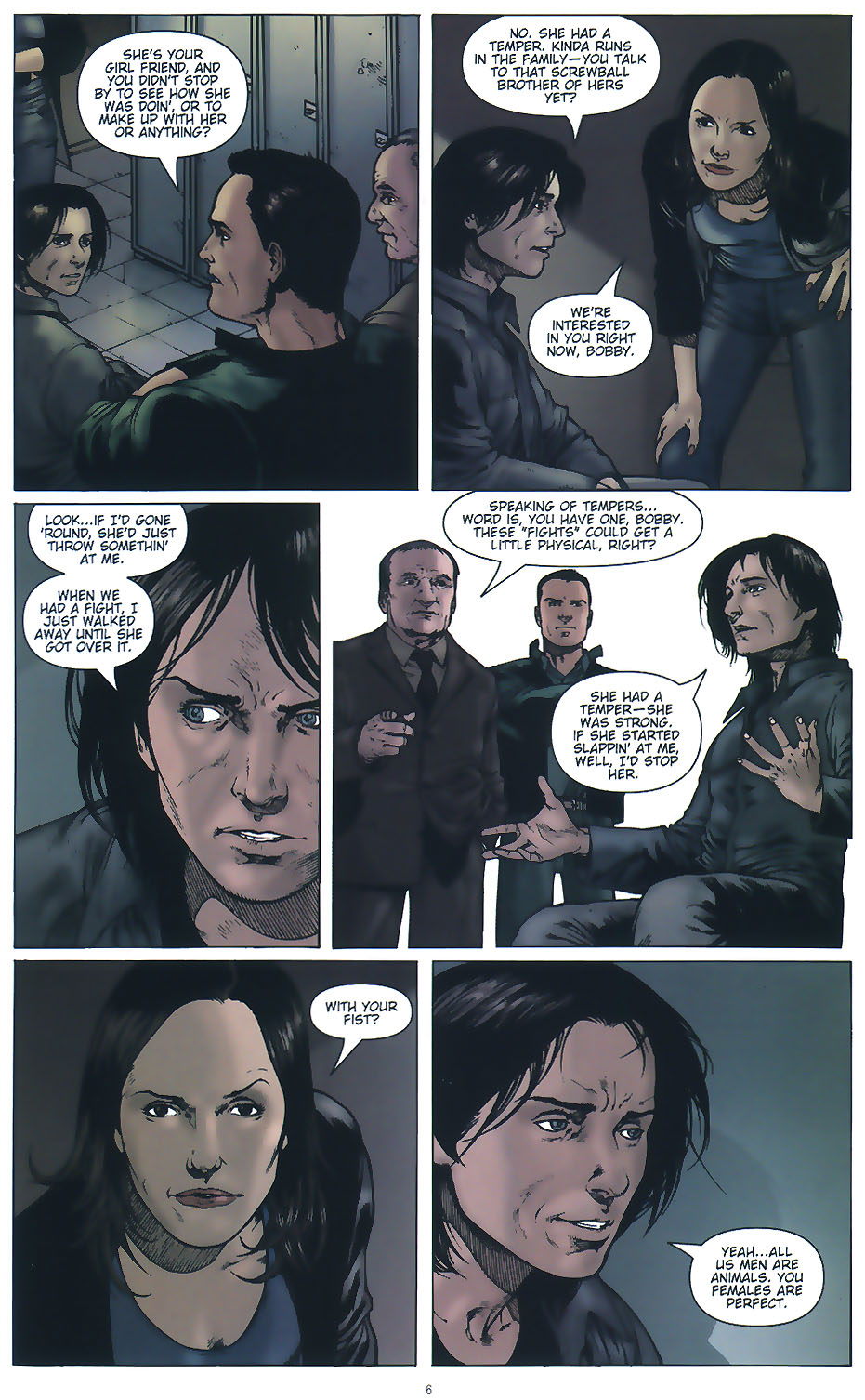 Read online CSI: Crime Scene Investigation comic -  Issue #4 - 8