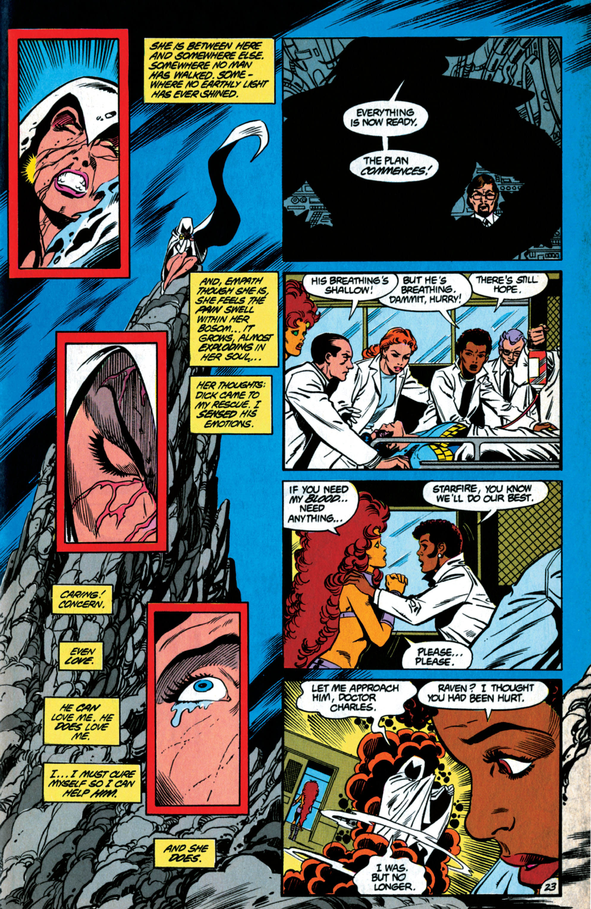 Read online The New Teen Titans (1984) comic -  Issue #36 - 24