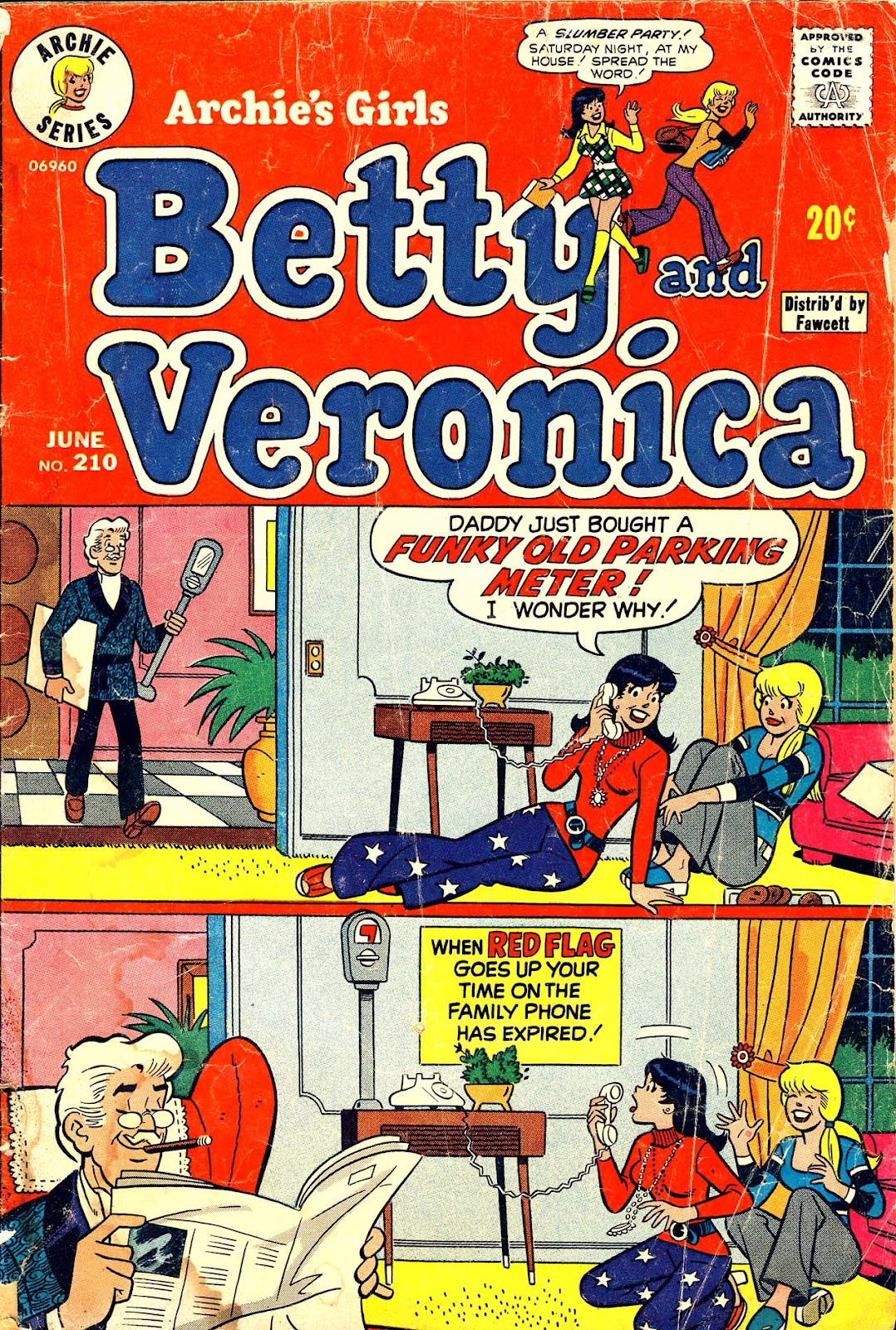 Archie's Girls Betty and Veronica 210 Page 1