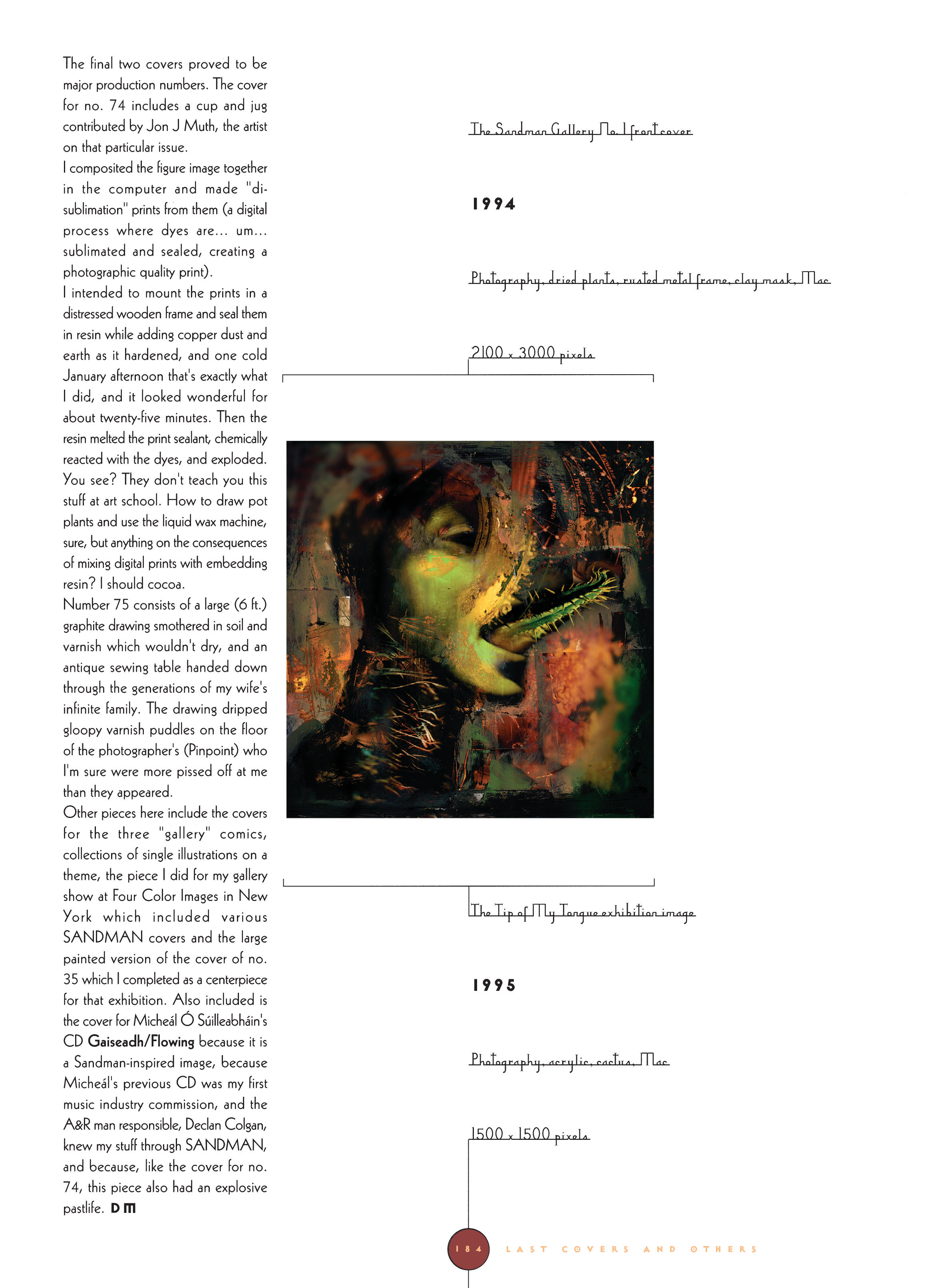 Read online Dust Covers: The Collected Sandman Covers, 1989-1997 comic -  Issue # TPB (Part 2) - 83