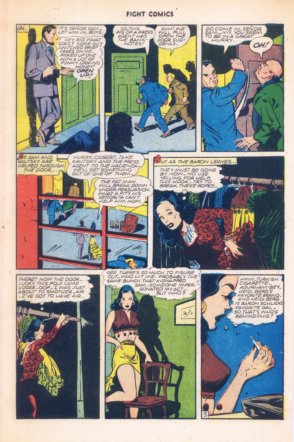 Read online Fight Comics comic -  Issue #41 - 7