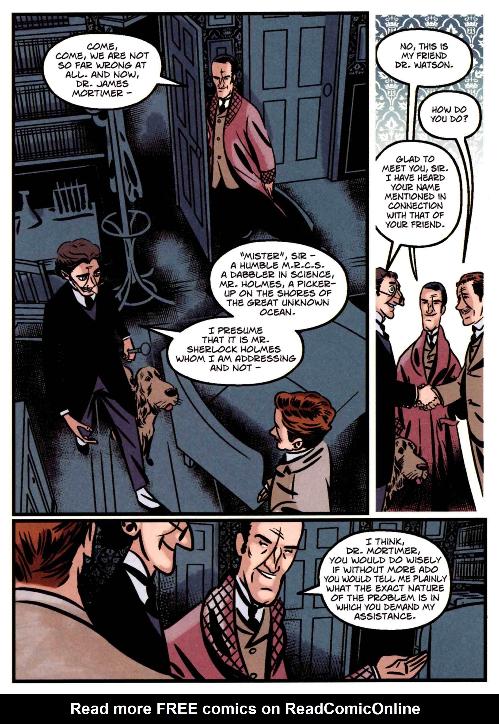 Read online The Hound of the Baskervilles (2009) comic -  Issue # TPB - 14