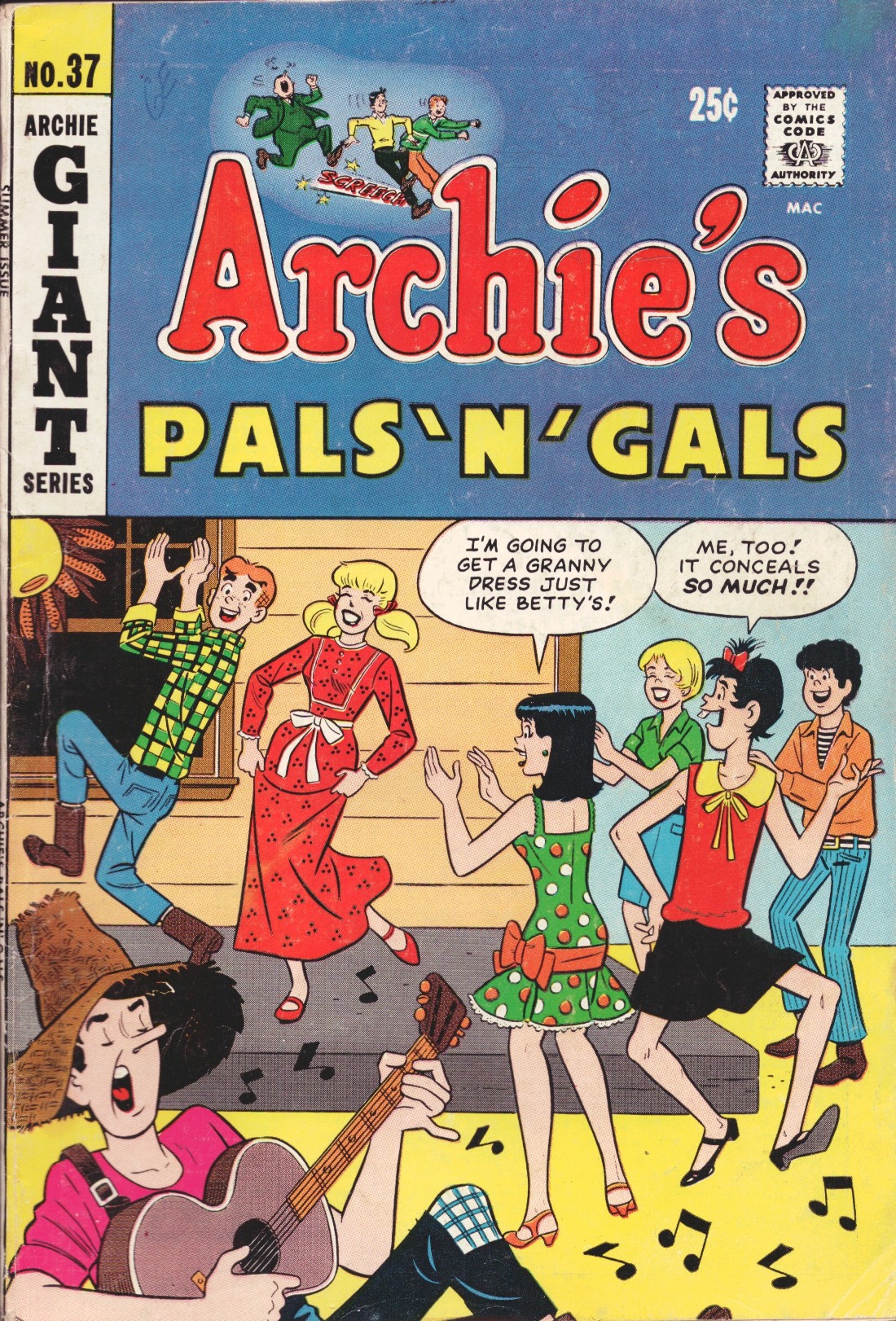 Read online Archie's Pals 'N' Gals (1952) comic -  Issue #37 - 1