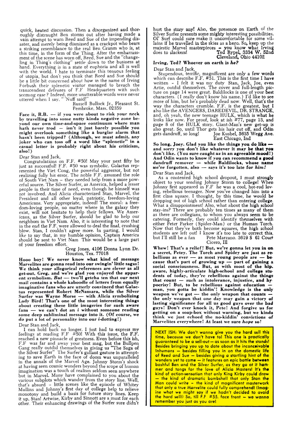 Read online Fantastic Four (1961) comic -  Issue #54 - 23