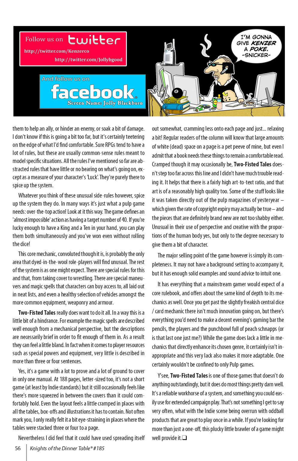 Read online Knights of the Dinner Table comic -  Issue #185 - 58