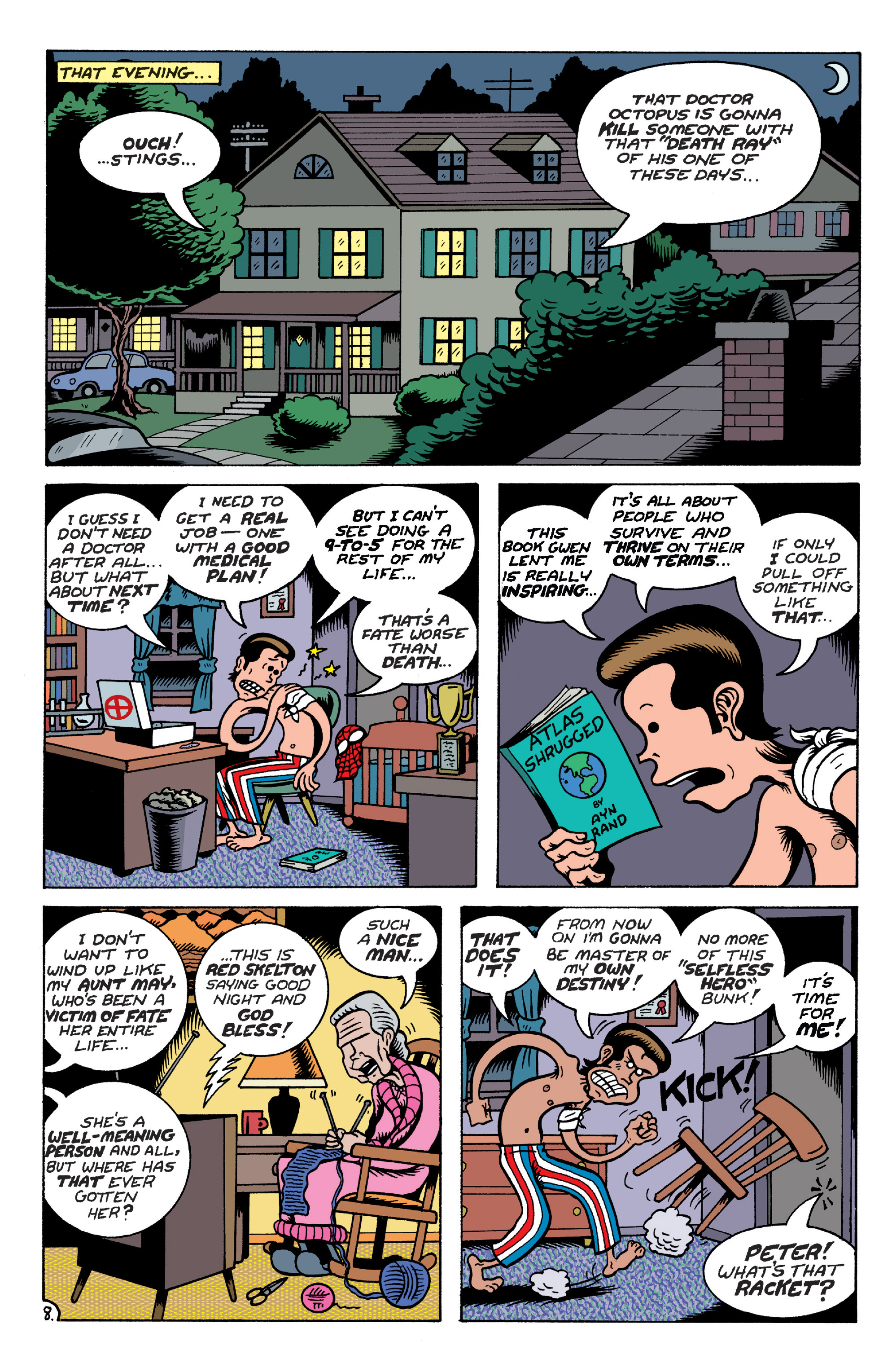 Read online Startling Stories: The Megalomaniacal Spider-Man comic -  Issue # Full - 9