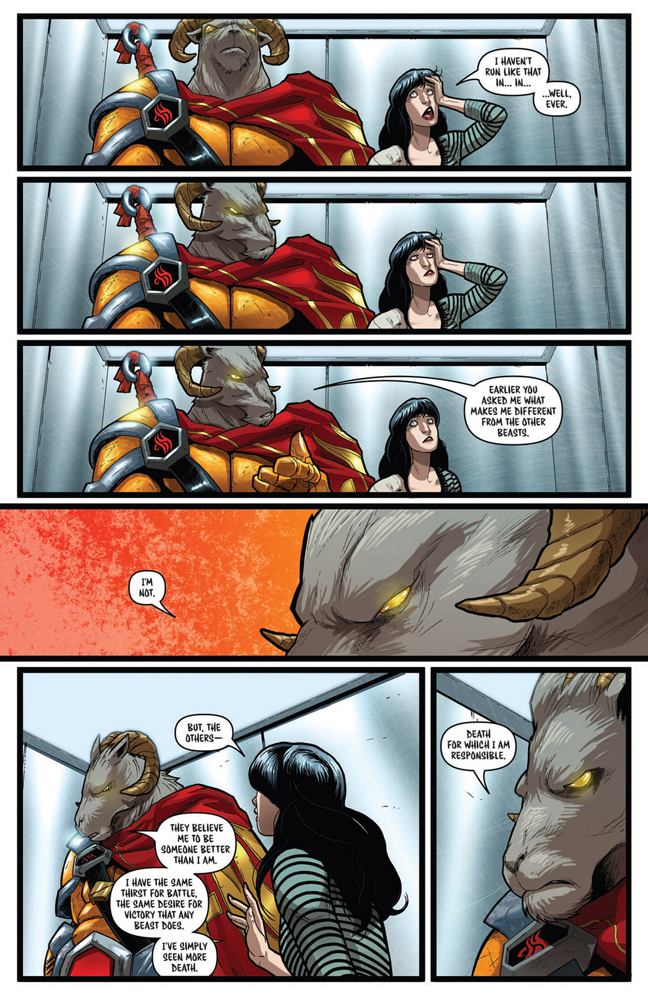 Read online Battle Beasts comic -  Issue #3 - 22