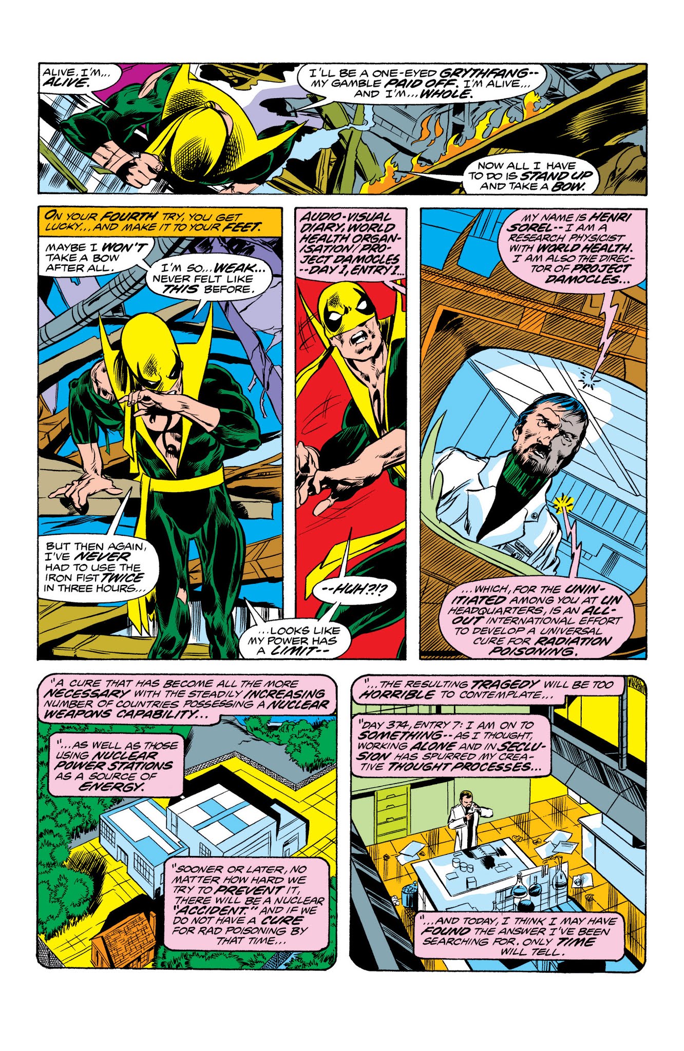 Read online Marvel Masterworks: Iron Fist comic -  Issue # TPB 2 (Part 1) - 33
