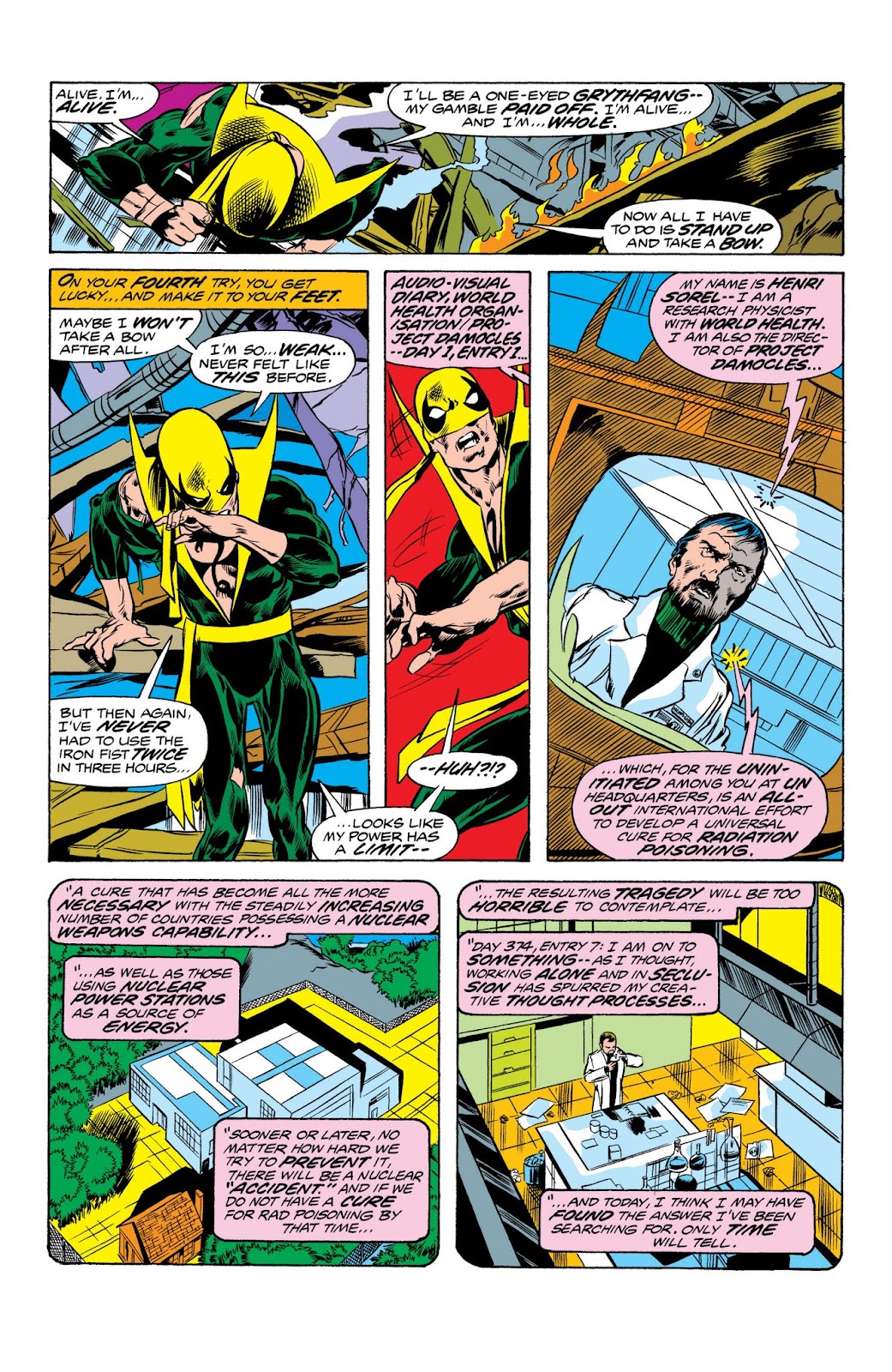 Marvel Masterworks: Iron Fist issue TPB 2 (Part 1) - Page 33