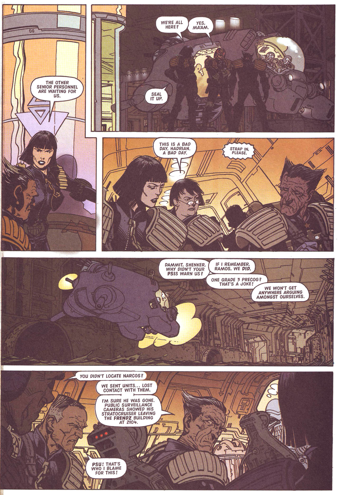 Read online Judge Dredd Megazine (vol. 3) comic -  Issue #56 - 6