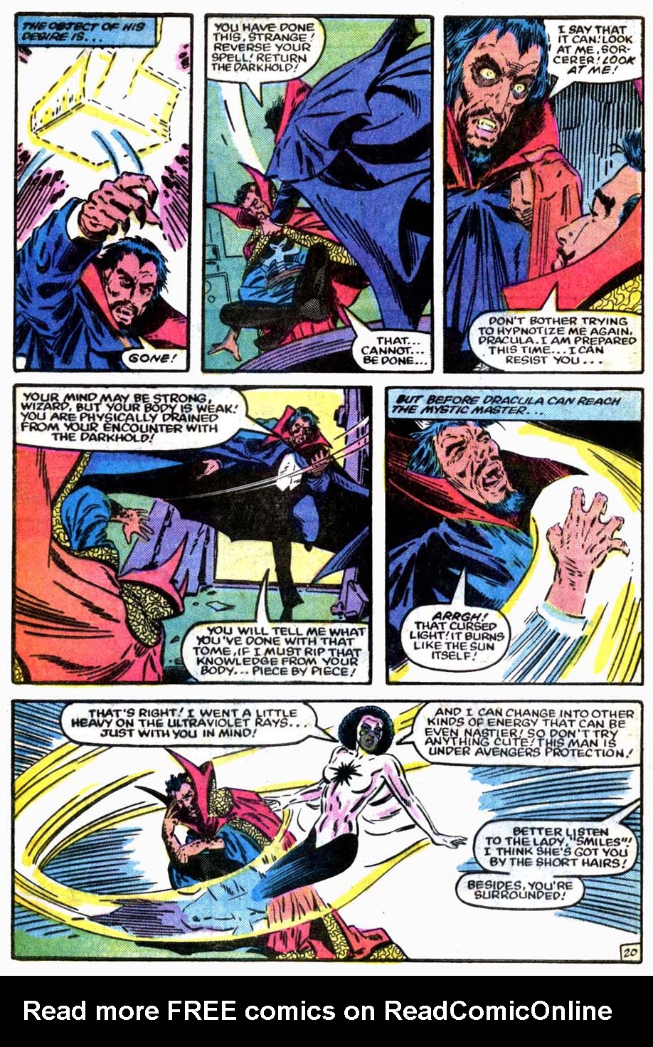 Read online Doctor Strange (1974) comic -  Issue #60 - 21