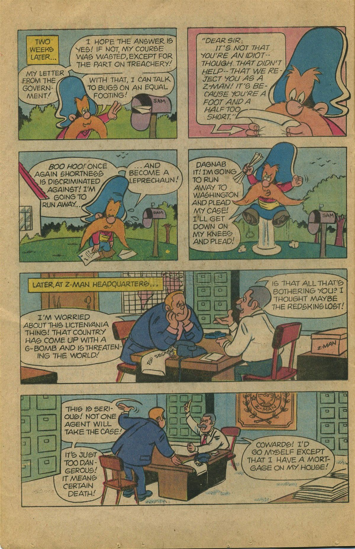 Read online Yosemite Sam and Bugs Bunny comic -  Issue #60 - 16