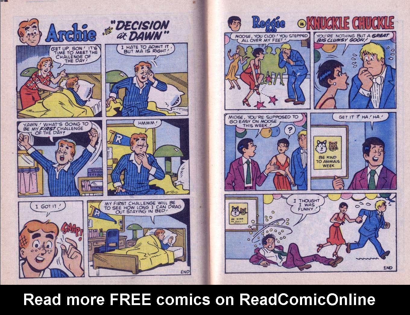 Read online Archie...Archie Andrews, Where Are You? Digest Magazine comic -  Issue #62 - 62