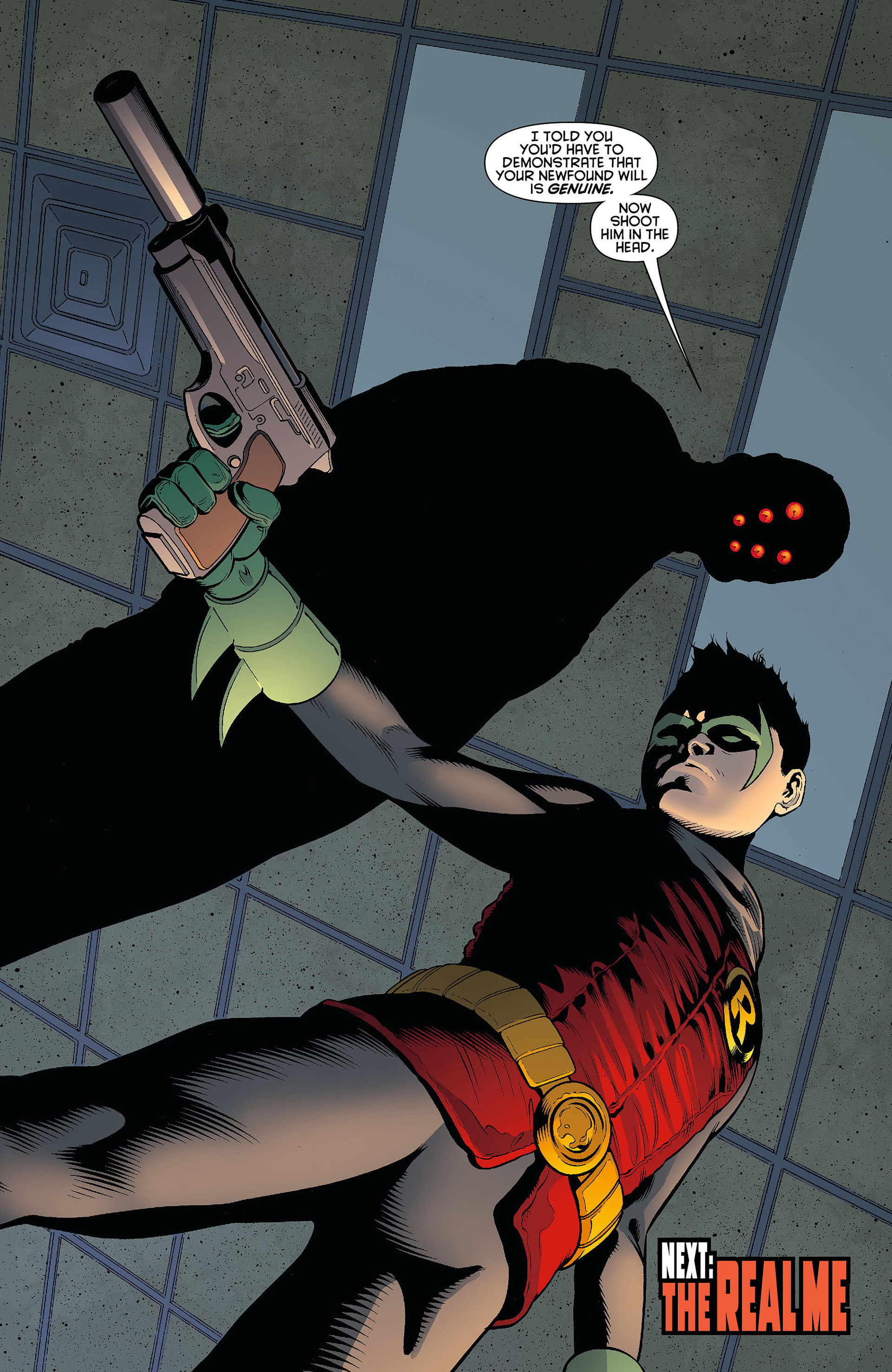 Read online Batman and Robin (2011) comic -  Issue #5 - 19