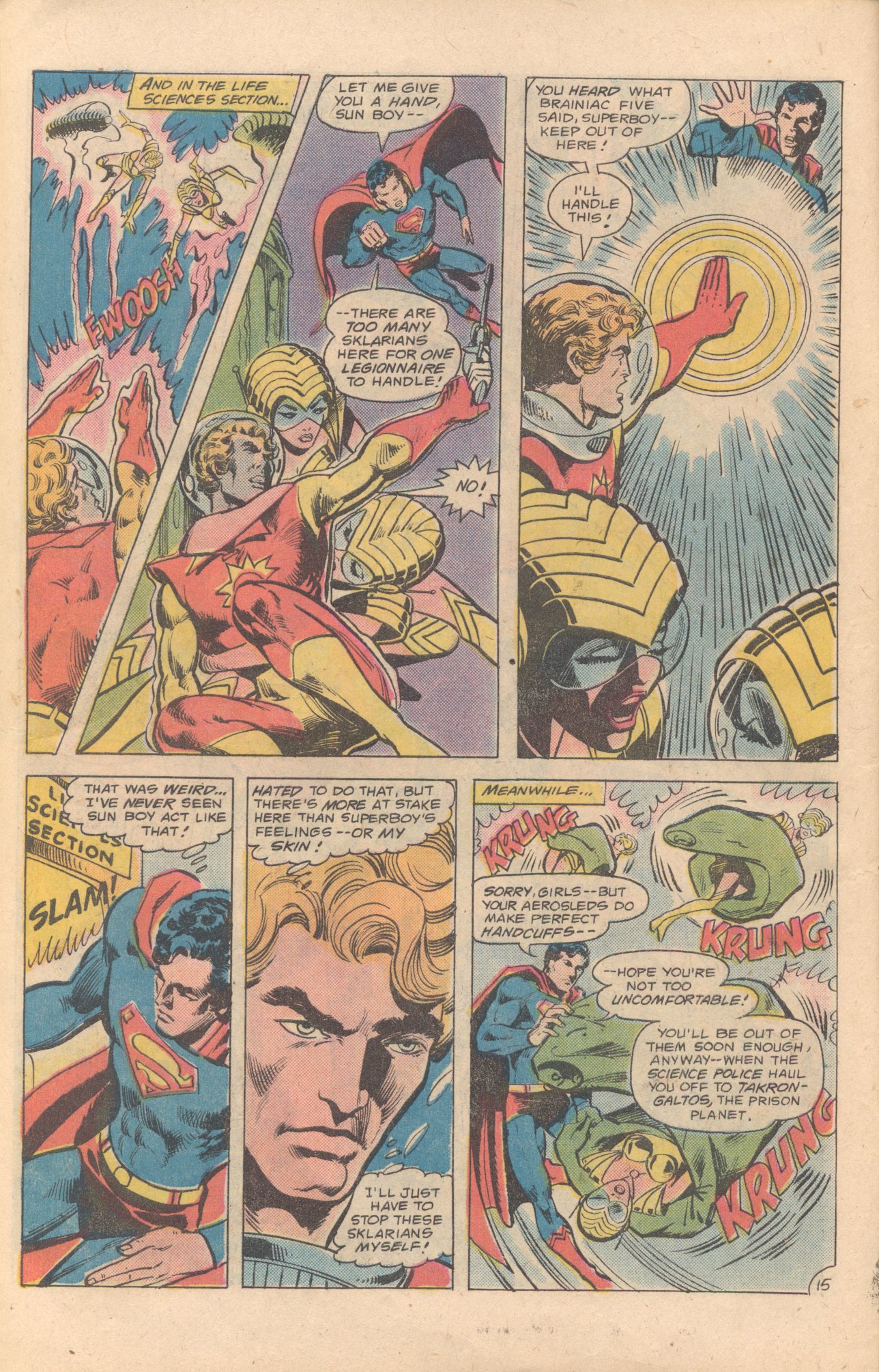 Read online Superboy and the Legion of Super-Heroes (1977) comic -  Issue #235 - 16