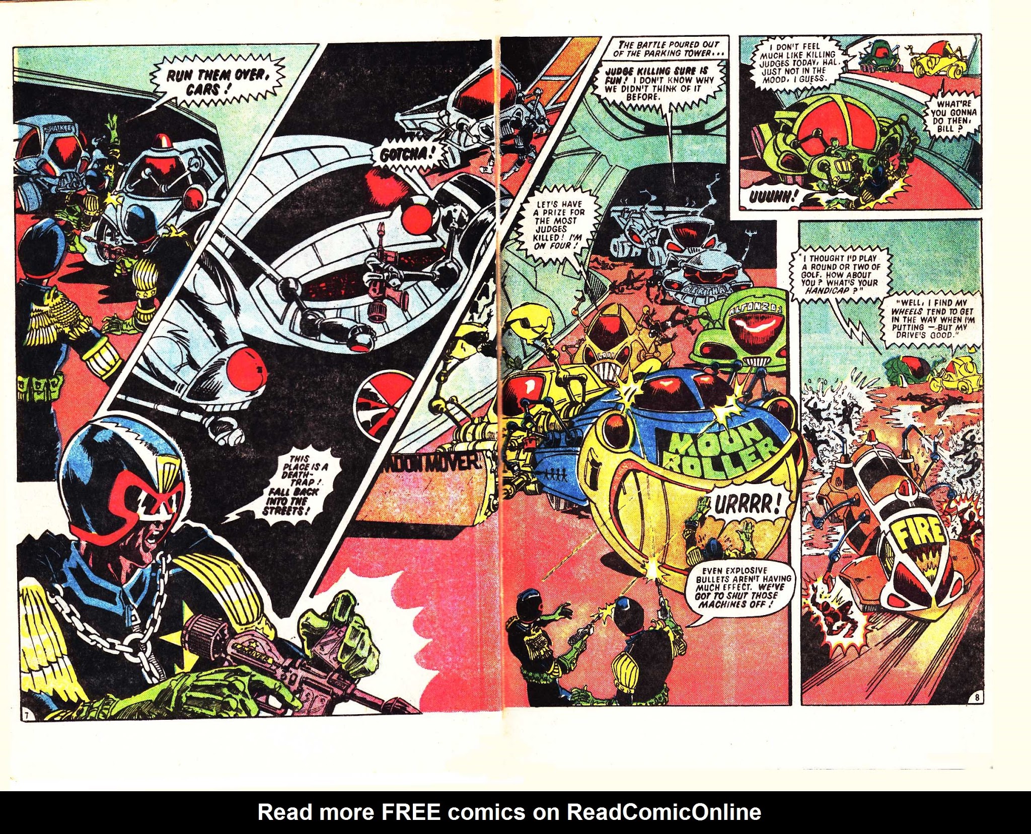 Read online Judge Dredd: The Early Cases comic -  Issue #6 - 15