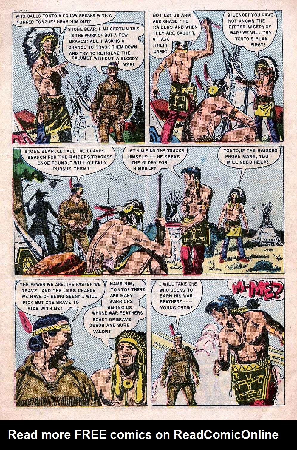 Read online Lone Ranger's Companion Tonto comic -  Issue #13 - 7
