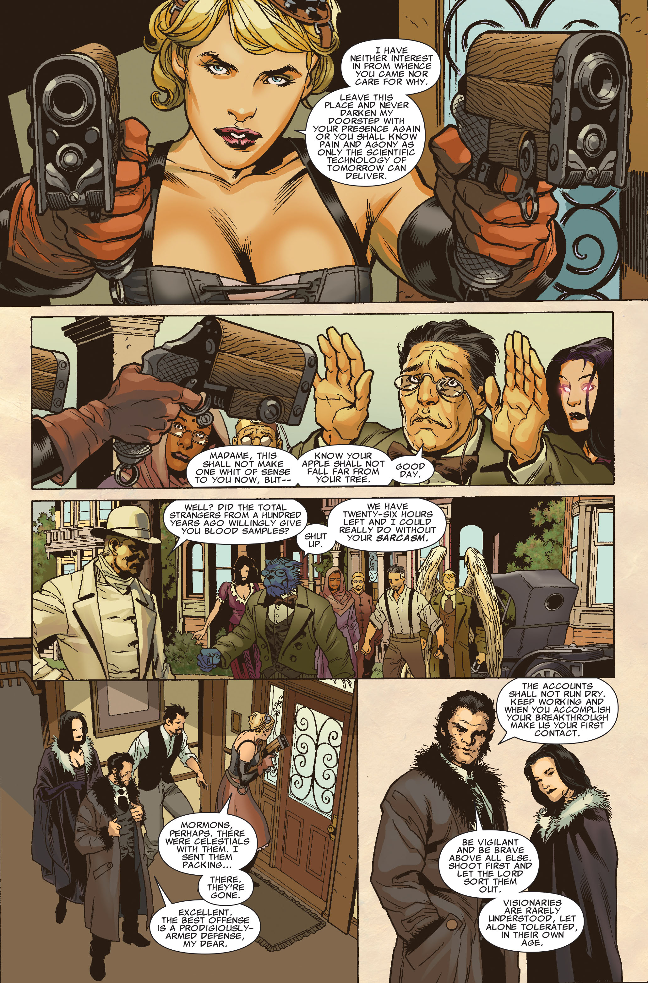 Read online Uncanny X-Men: Sisterhood comic -  Issue # TPB - 119