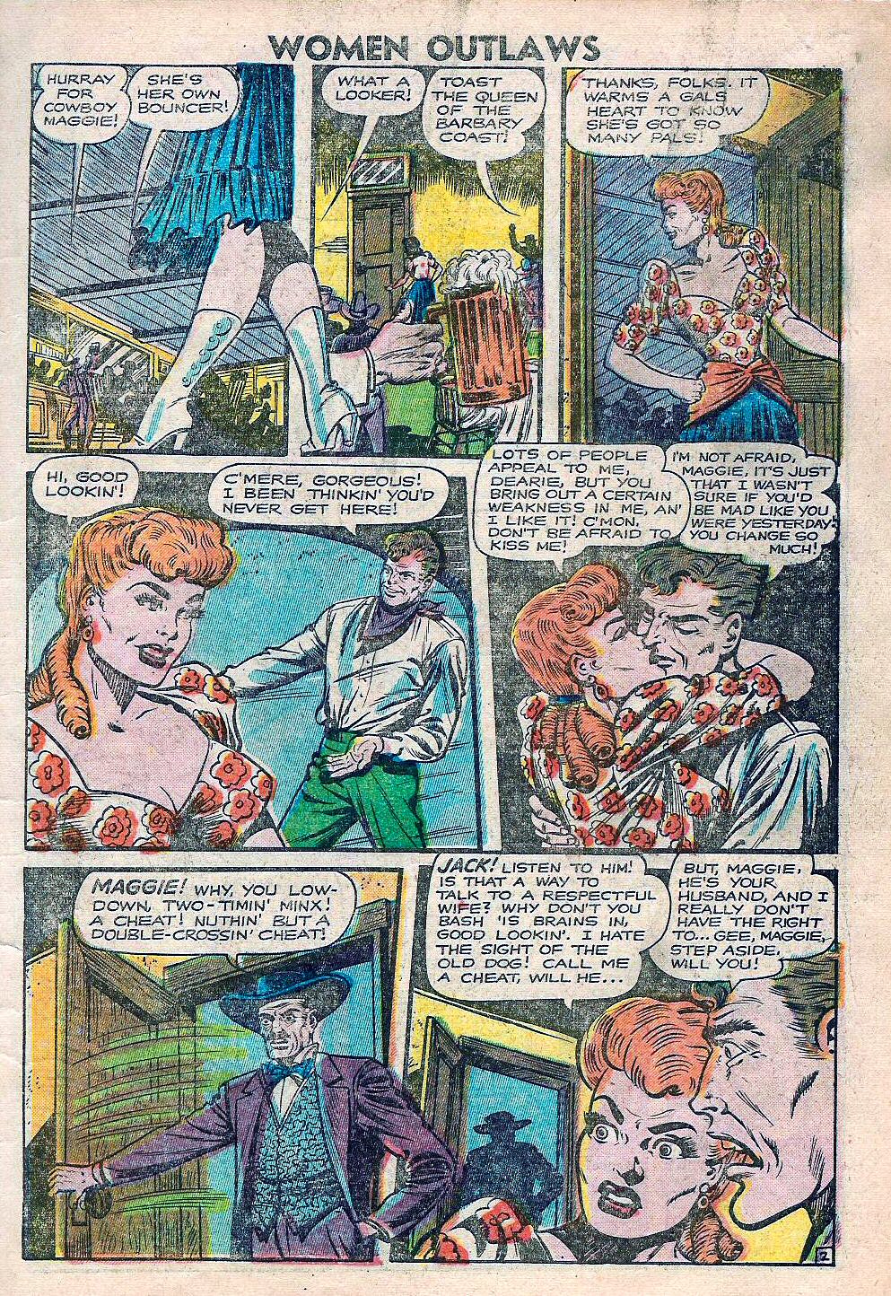 Read online Women Outlaws comic -  Issue #3 - 3