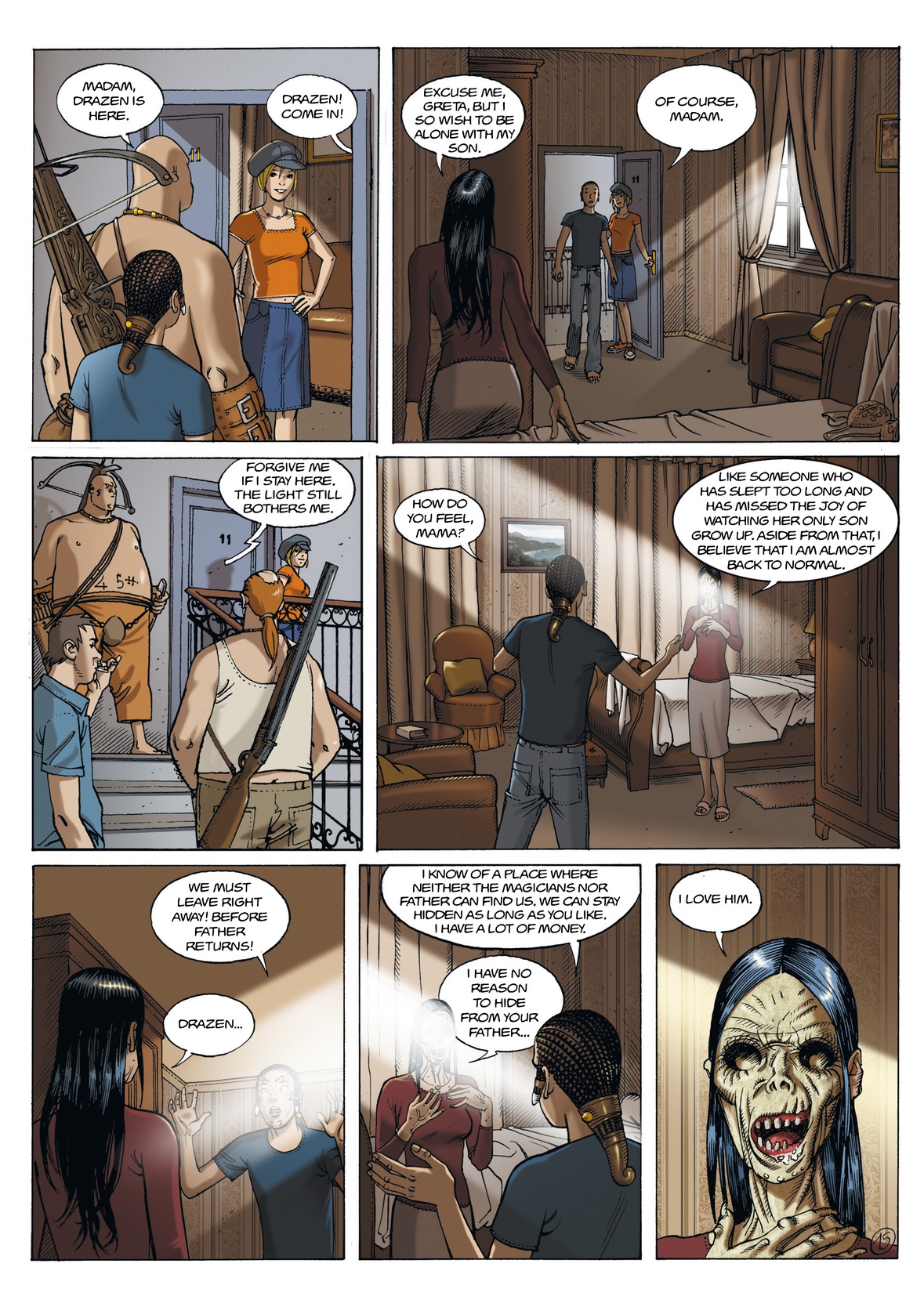 Read online Day of the Magicians comic -  Issue #4 - 20