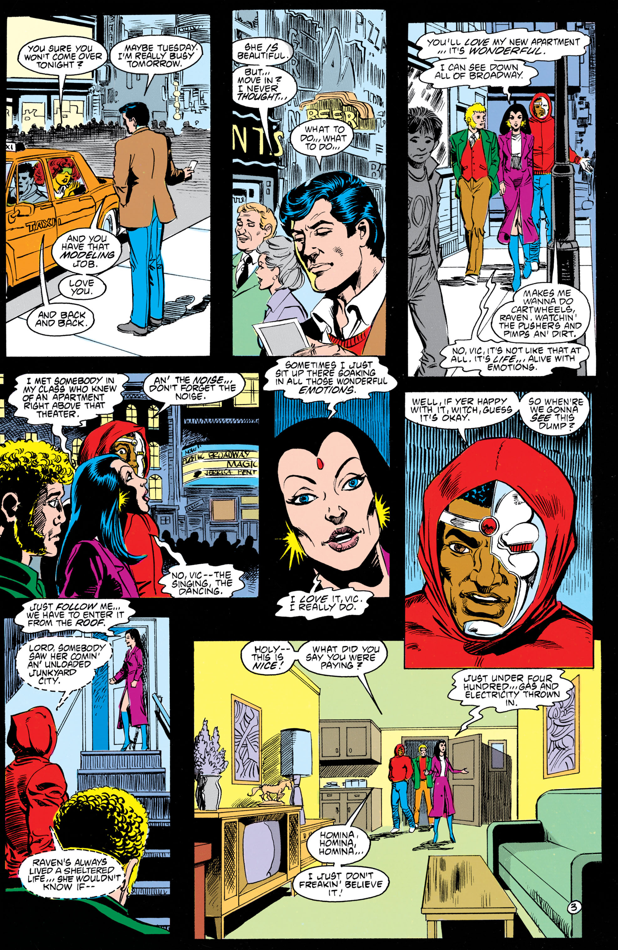 Read online The New Teen Titans (1984) comic -  Issue #35 - 4