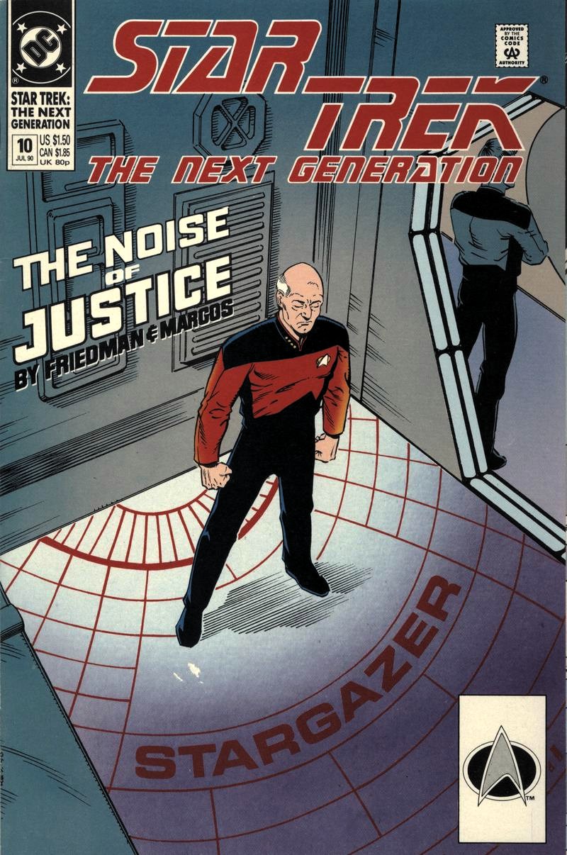 Read online Star Trek: The Next Generation (1989) comic -  Issue #10 - 1