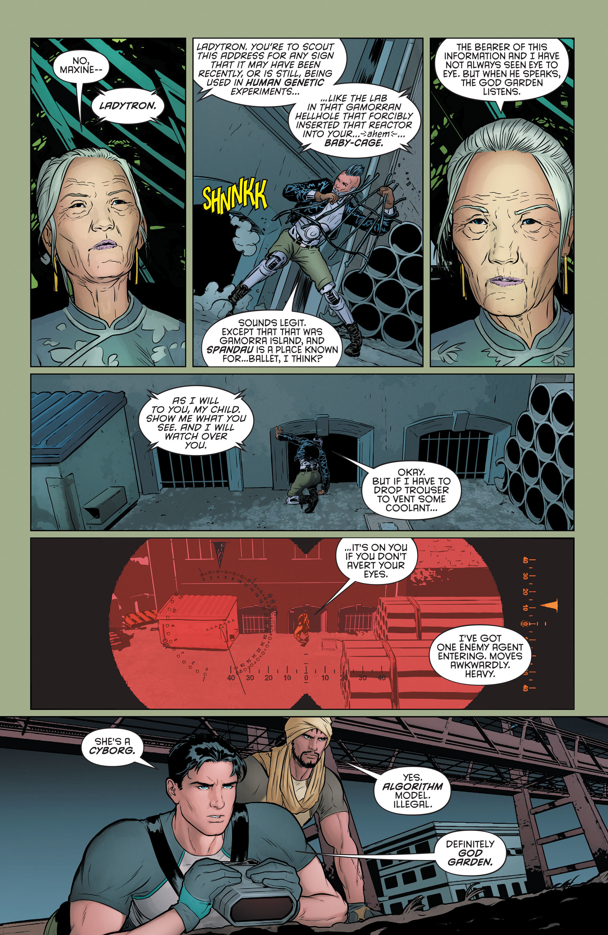 Read online Grayson comic -  Issue #13 - 22