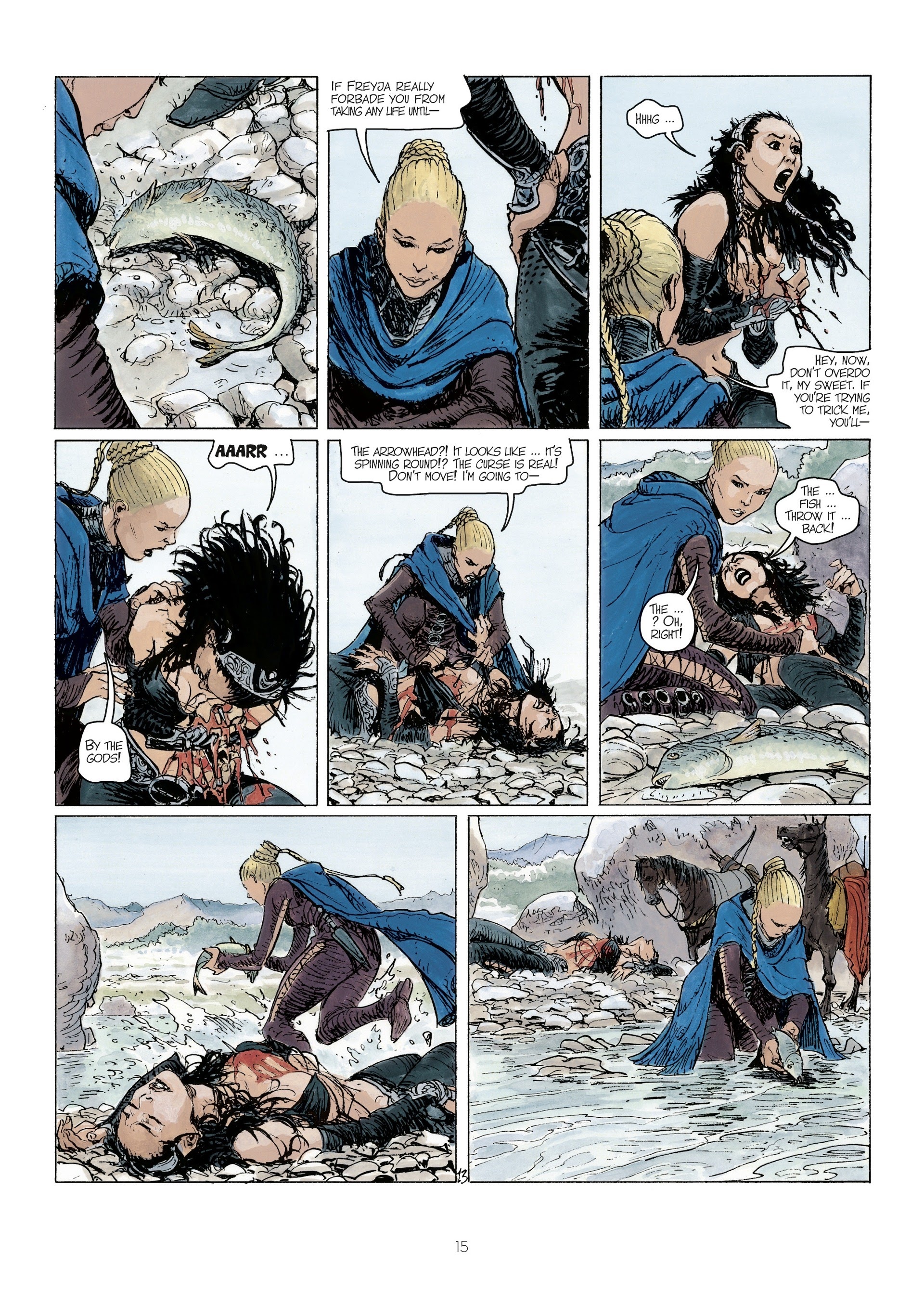 Read online The World of Thorgal: Kriss of Valnor: Worthy of a Queen comic -  Issue # Full - 17
