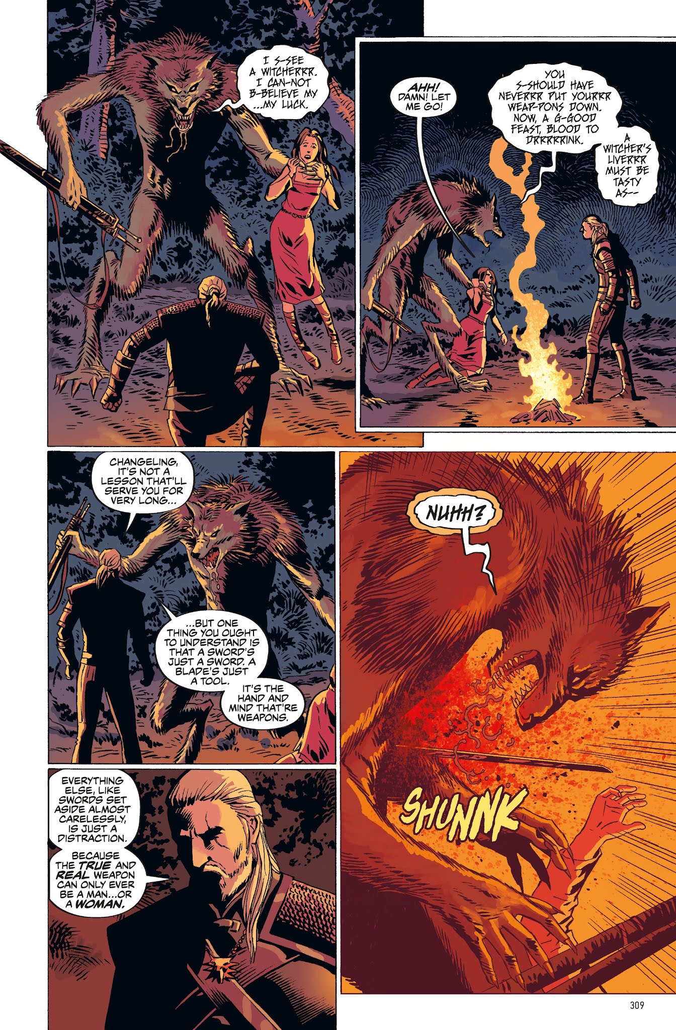 Read online The Witcher: Library Edition comic -  Issue # TPB (Part 4) - 10