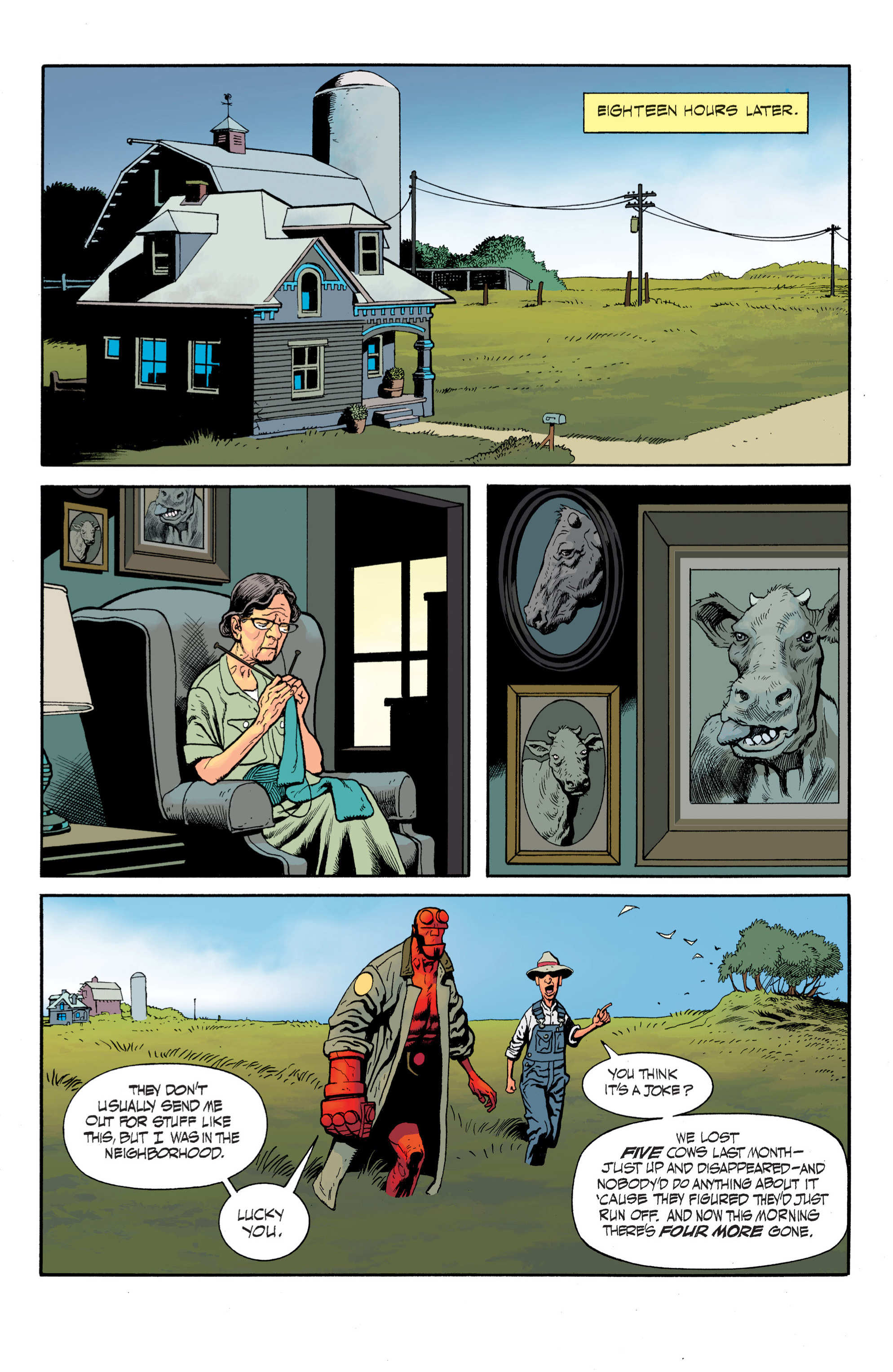 Read online Hellboy comic -  Issue #11 - 158