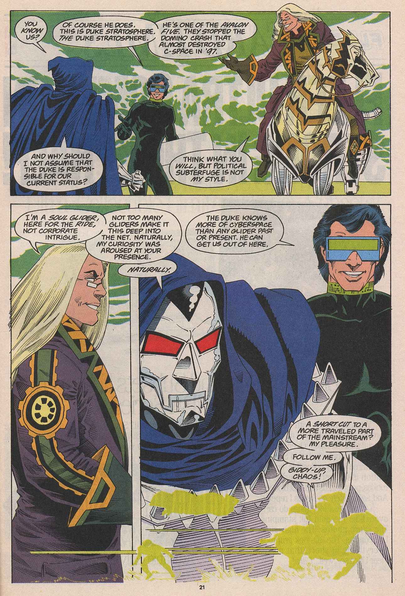 Read online Doom 2099 comic -  Issue #6 - 19