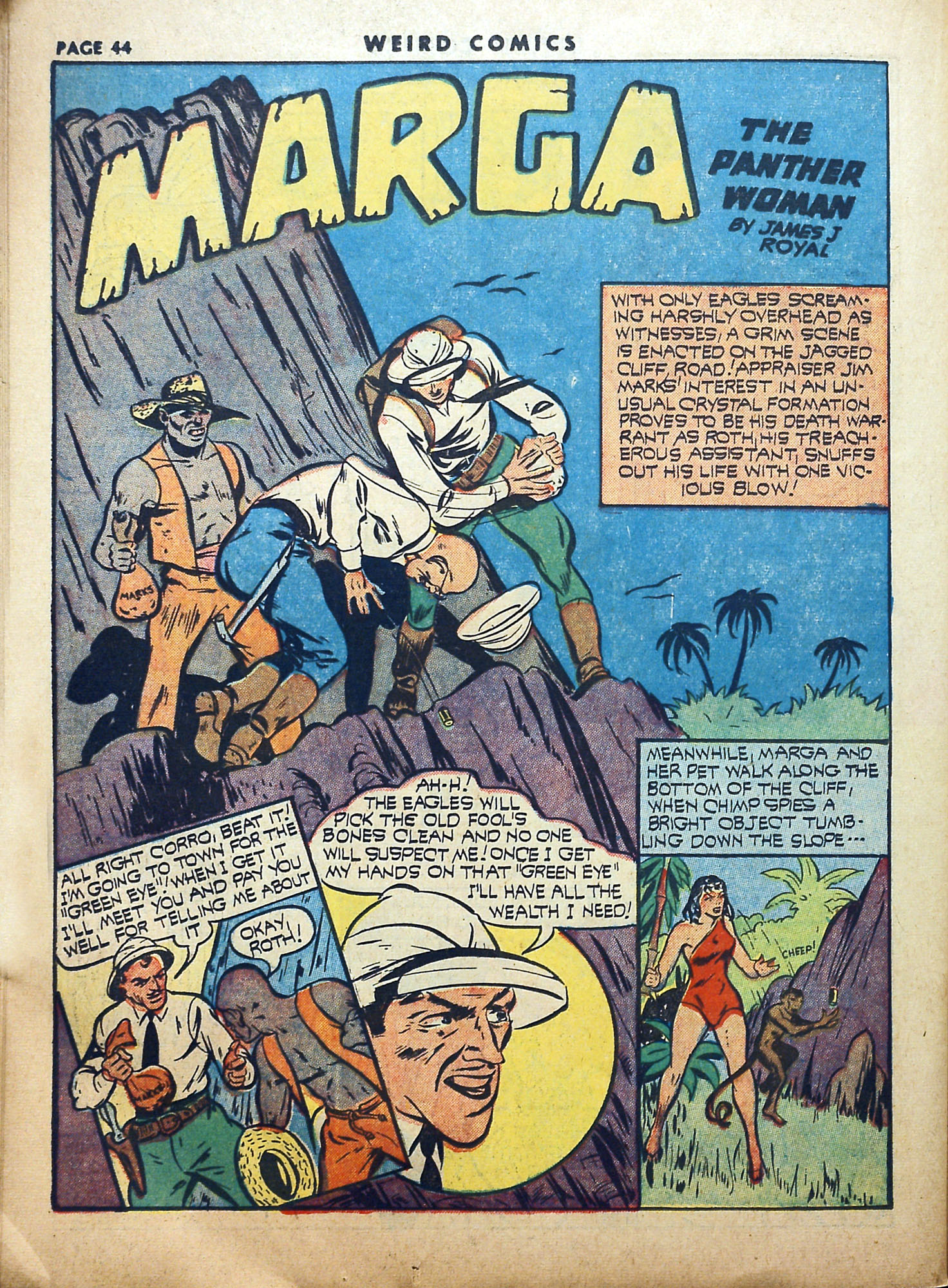 Read online Weird Comics comic -  Issue #20 - 45