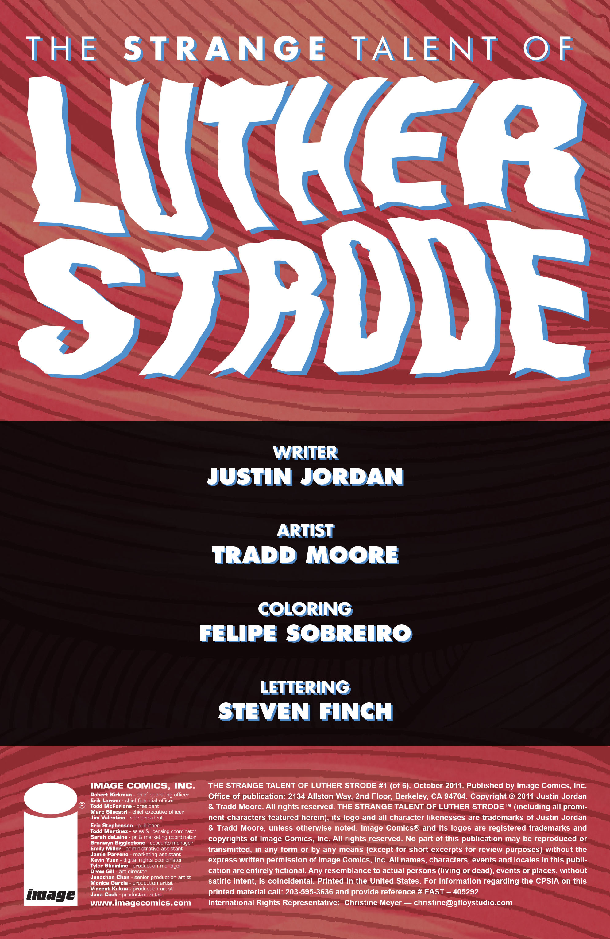 Read online The Strange Talent of Luther Strode comic -  Issue #1 - 2