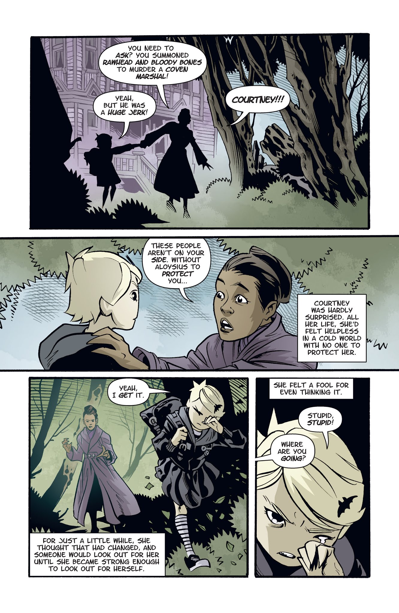 Read online Courtney Crumrin comic -  Issue #4 - 22