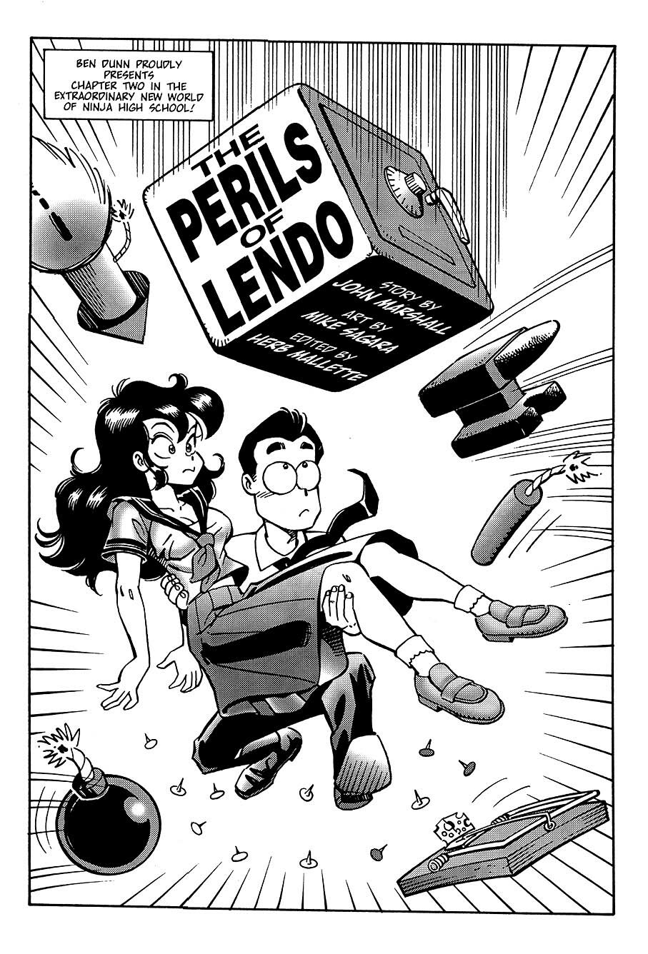 Read online Ninja High School (1986) comic -  Issue #52 - 2